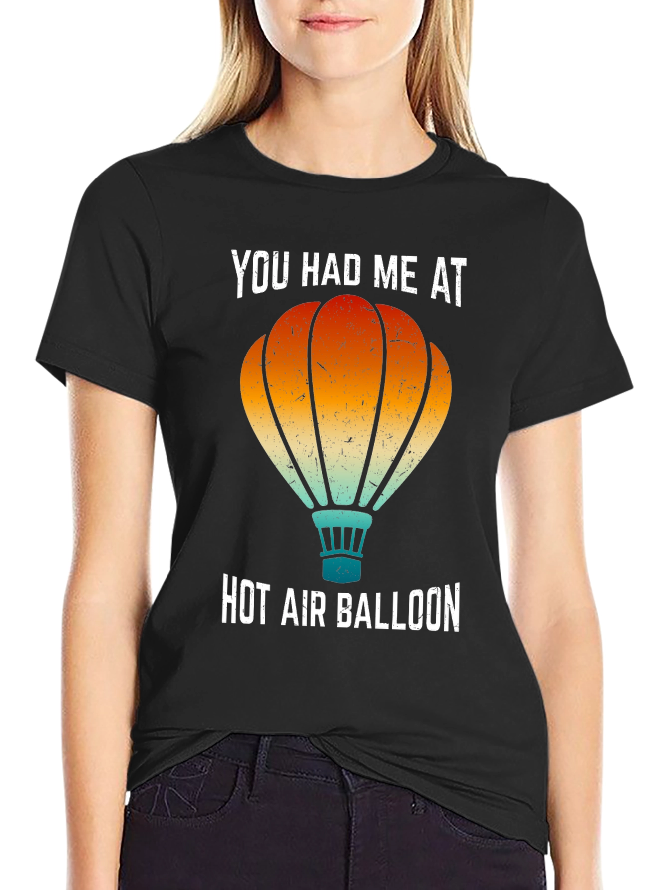 You Had Me At Hot Air Balloon Graphic Tee