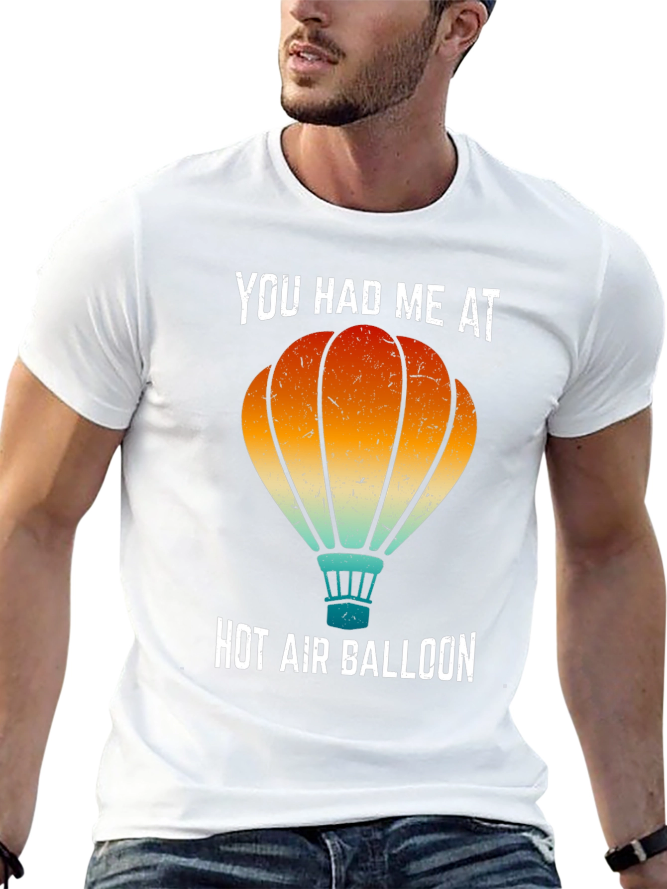 You Had Me At Hot Air Balloon Graphic Tee