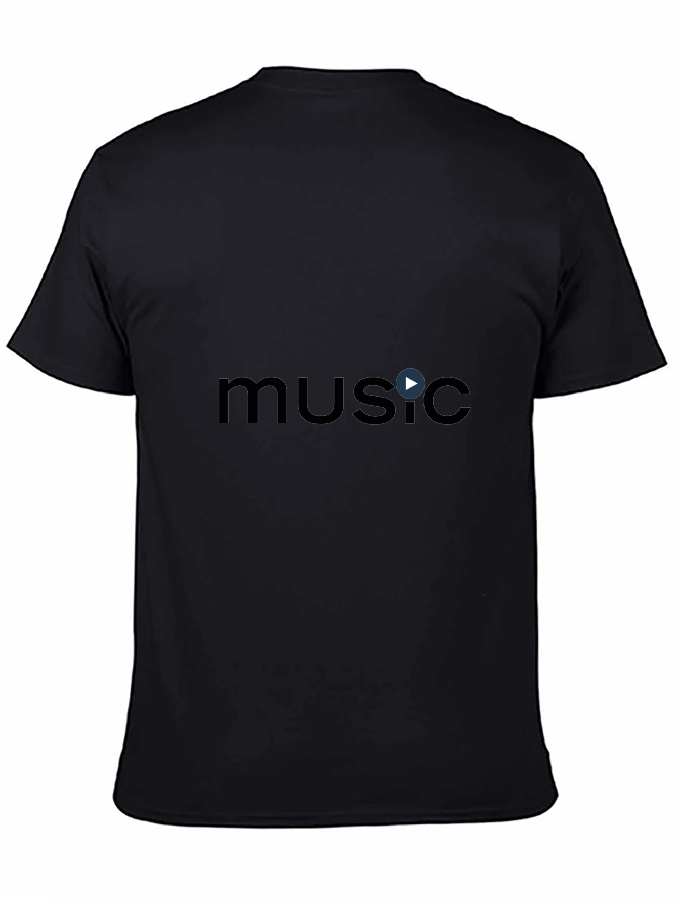 Music Graphic Black T-Shirt