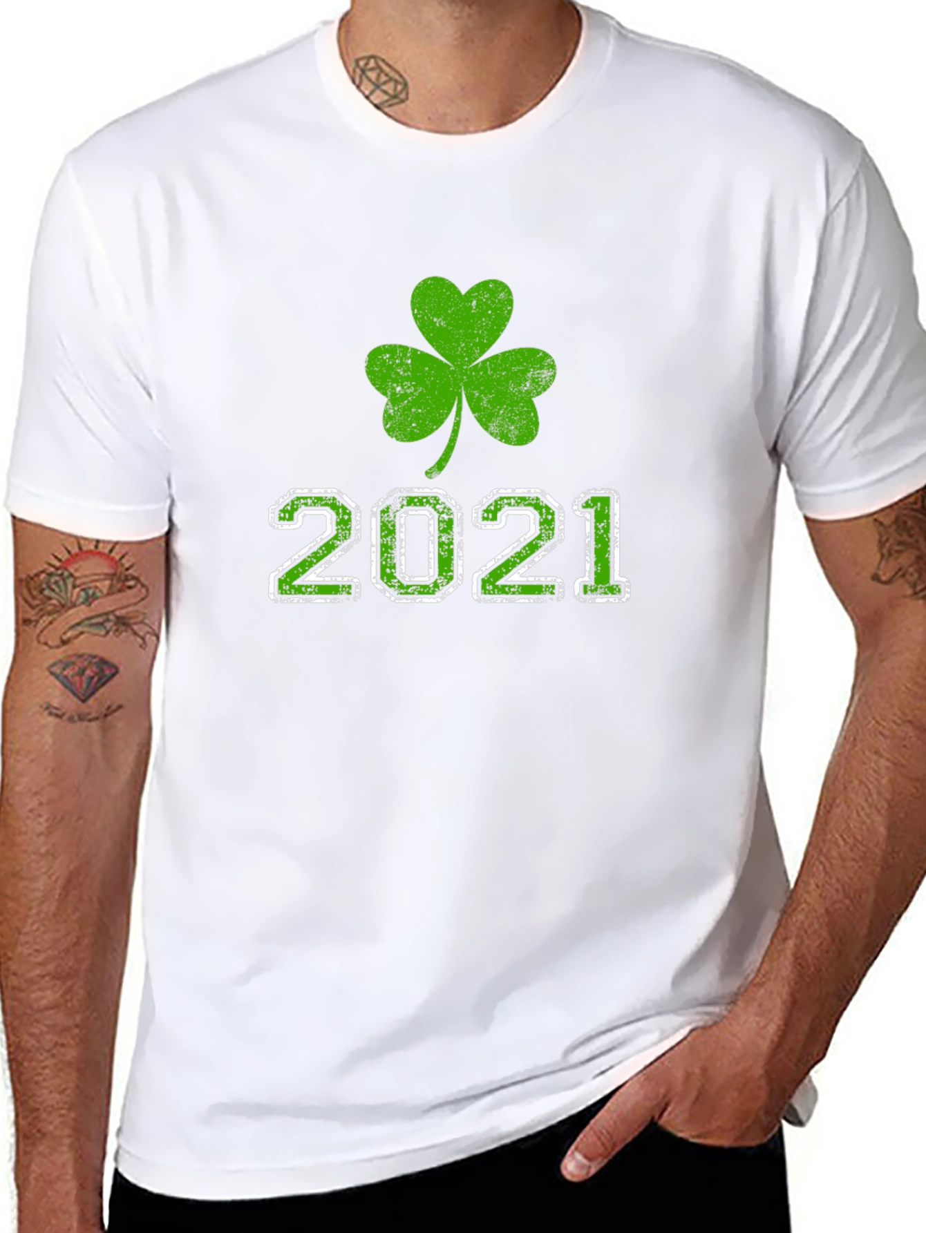 St. Patricks Day 2021 Shamrock T-Shirt