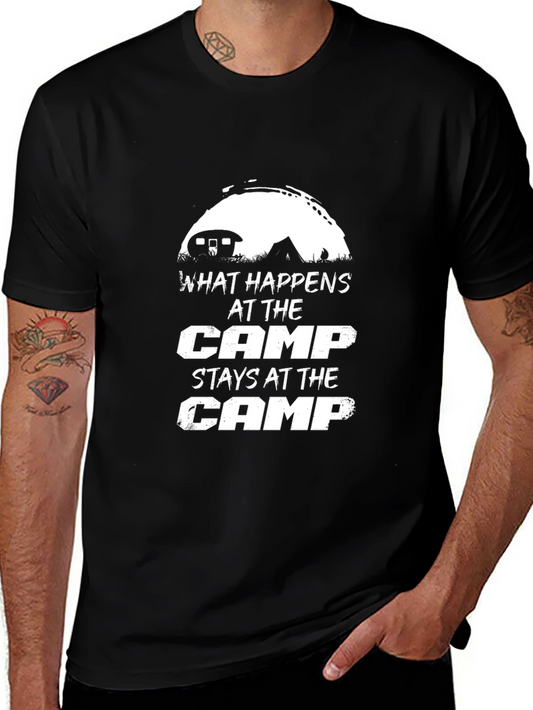 What Happens at Camp Stays at Camp T-Shirt