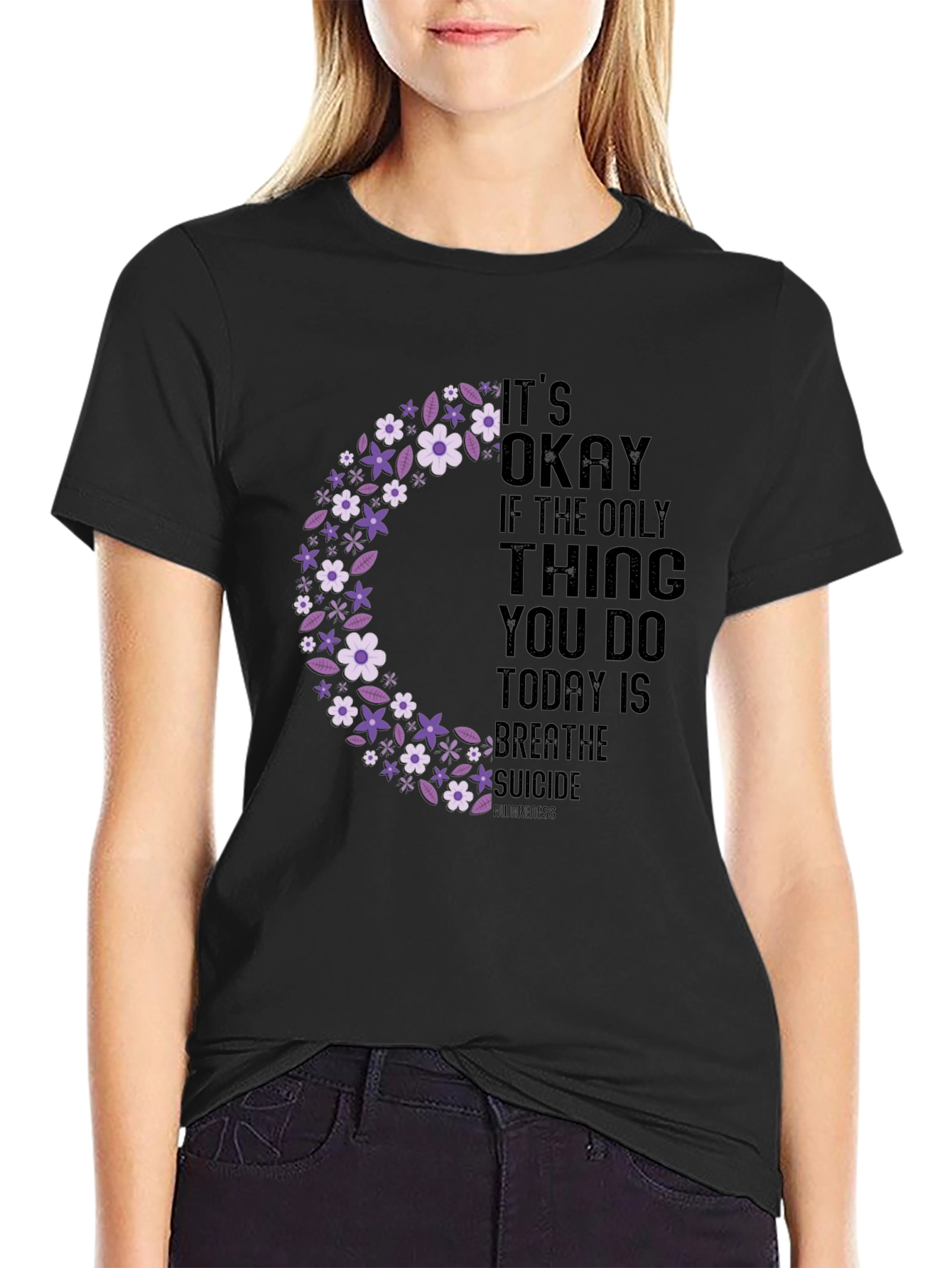 Its Okay T-Shirt Suicide Awareness