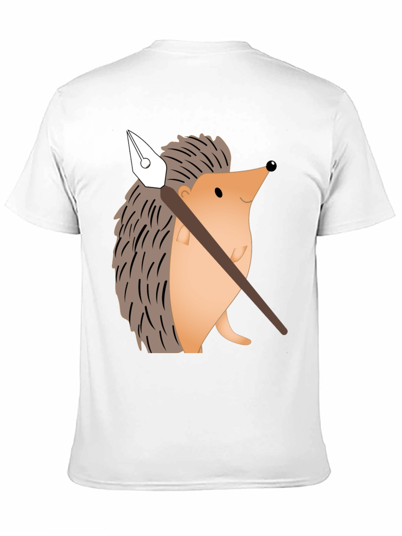 Hedgehog Artist Graphic T-Shirt
