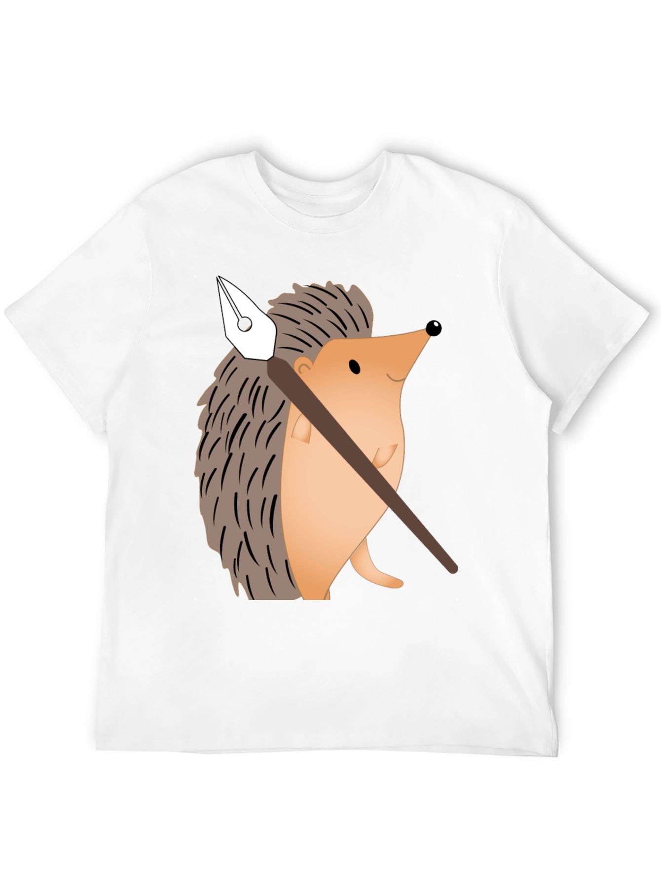 Hedgehog Artist Graphic T-Shirt