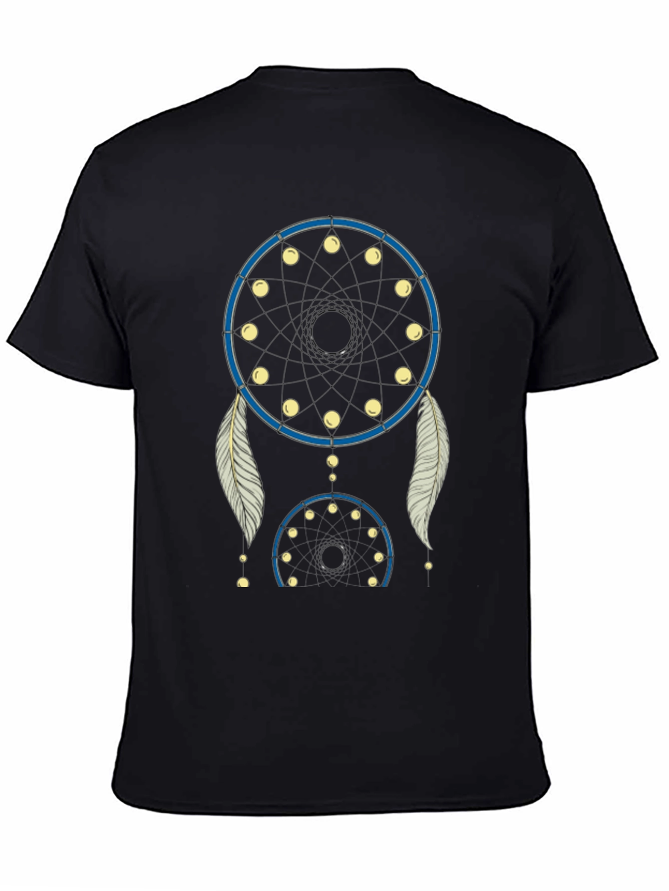 Dream Catcher Graphic Tee - Black Casual Shirt
