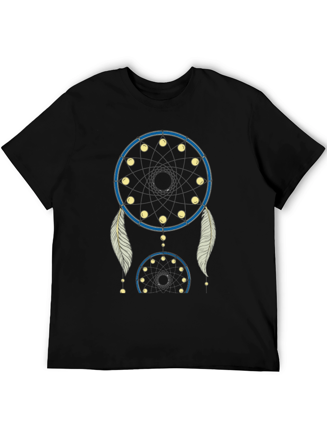 Dream Catcher Graphic Tee - Black Casual Shirt