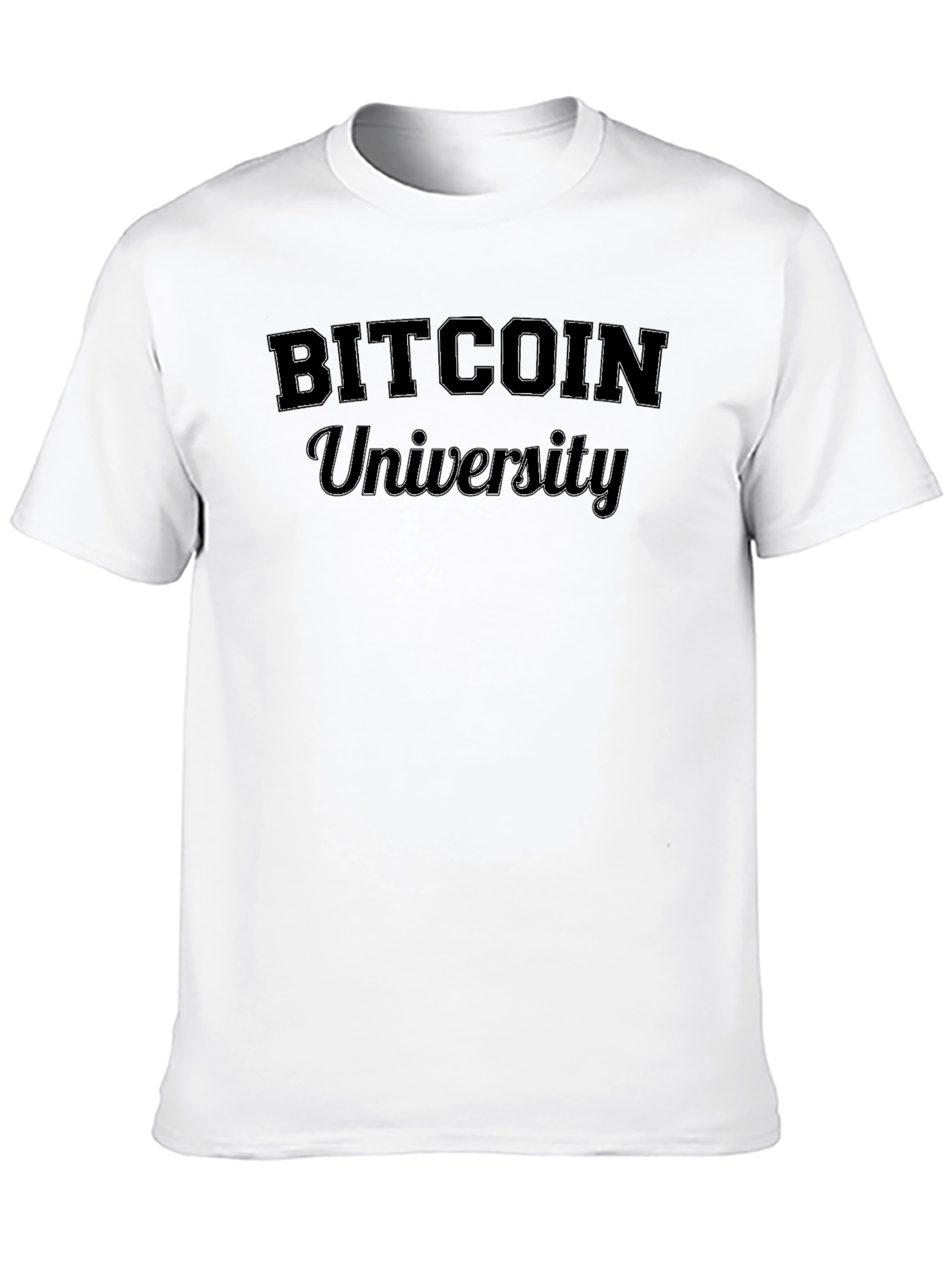 Bitcoin University Black T-Shirt
