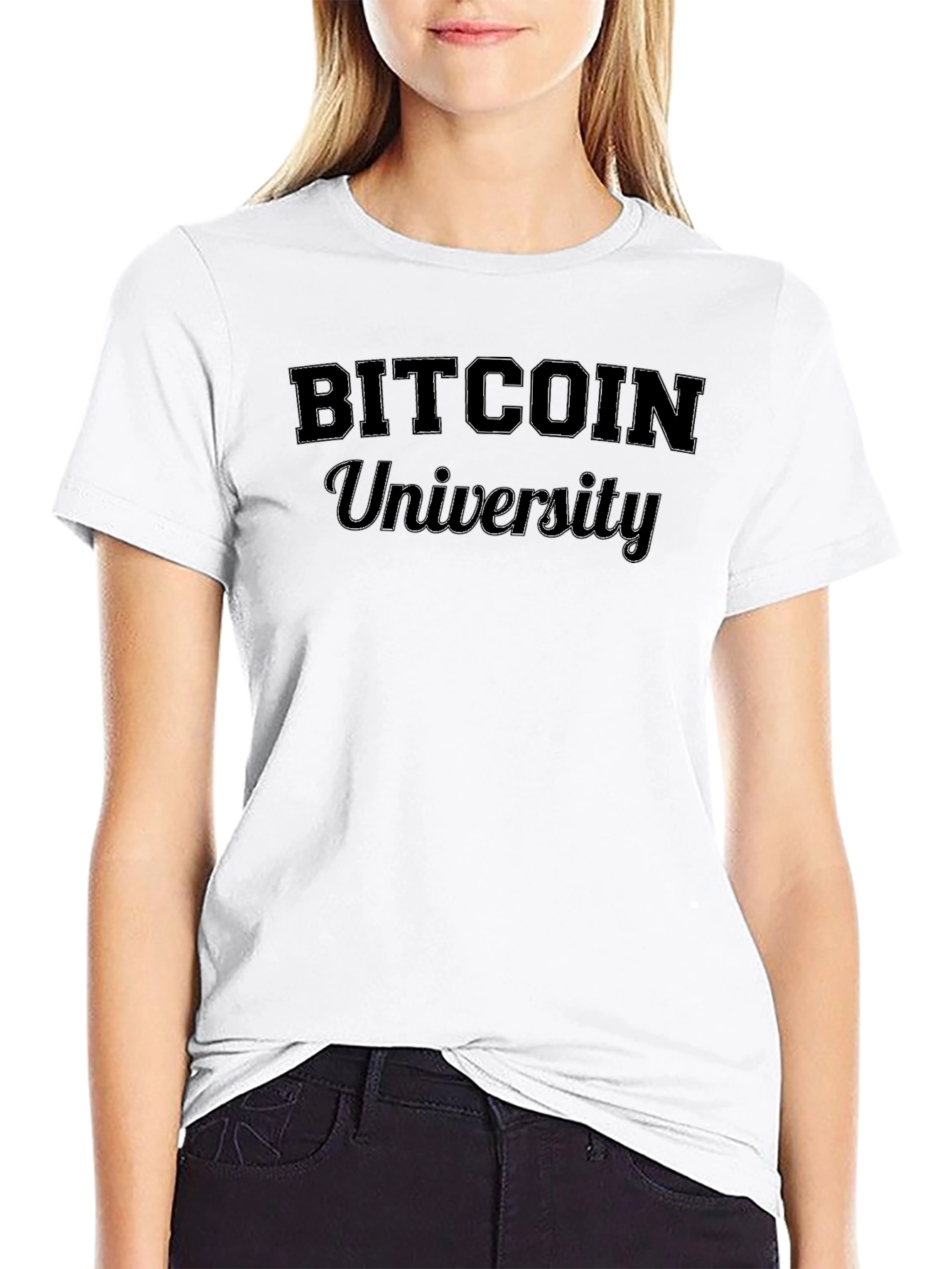 Bitcoin University Black T-Shirt