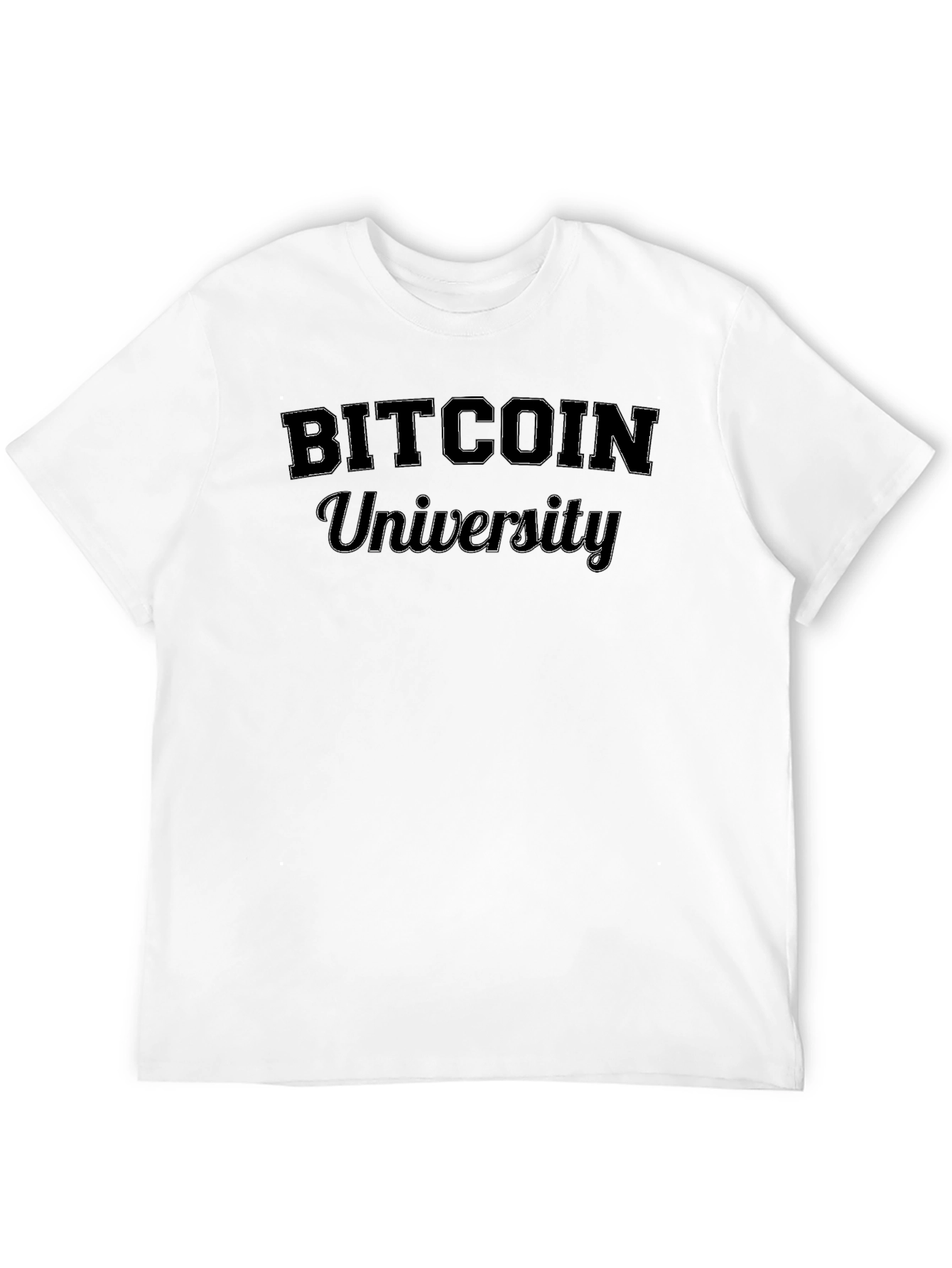 Bitcoin University Black T-Shirt