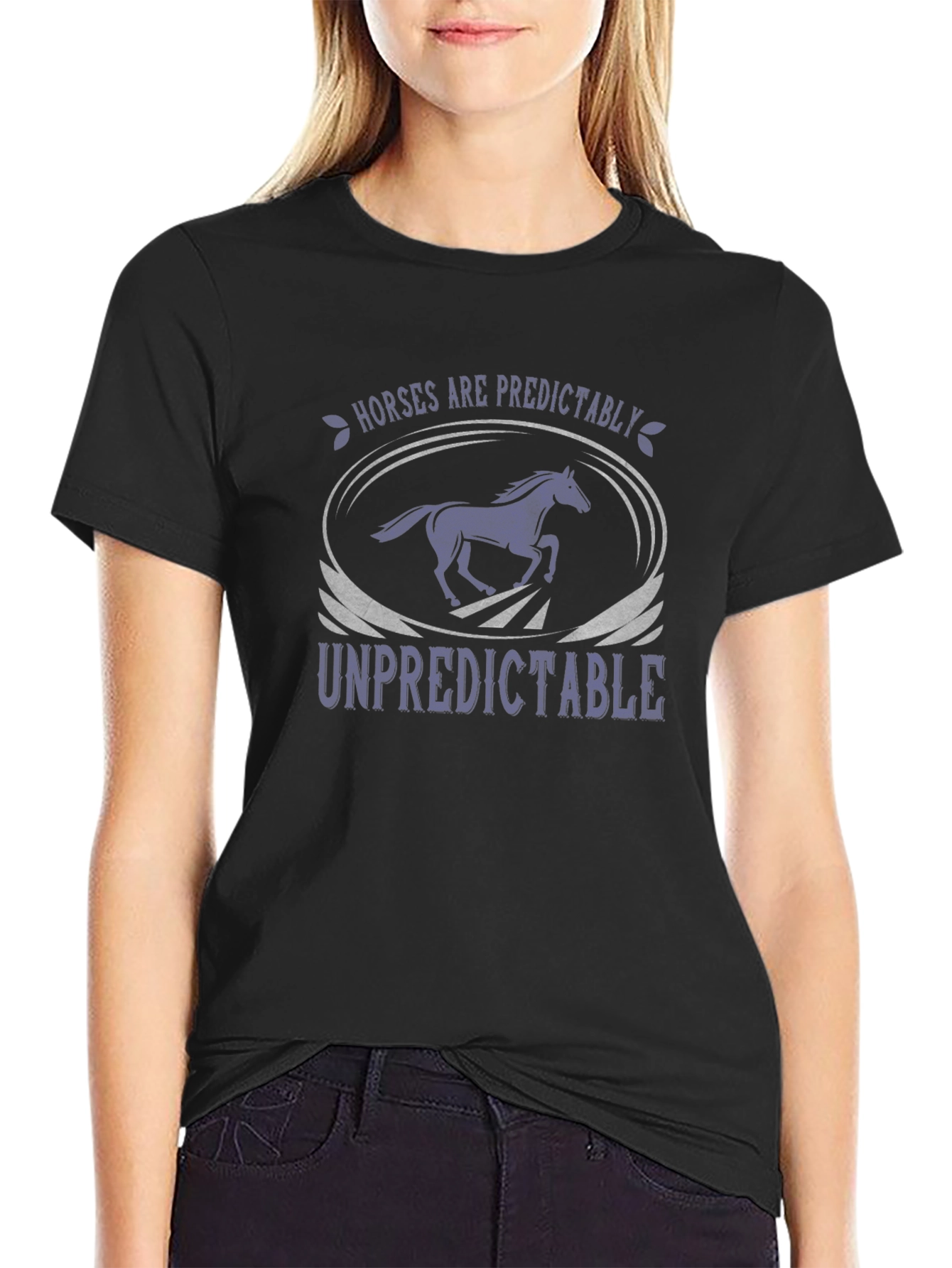 Horses Are Predictably Unpredictable T-Shirt