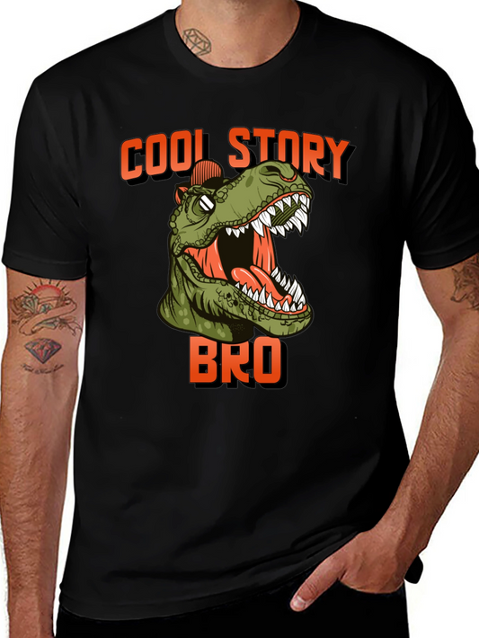 Cool Story Bro T-Rex Graphic Tee