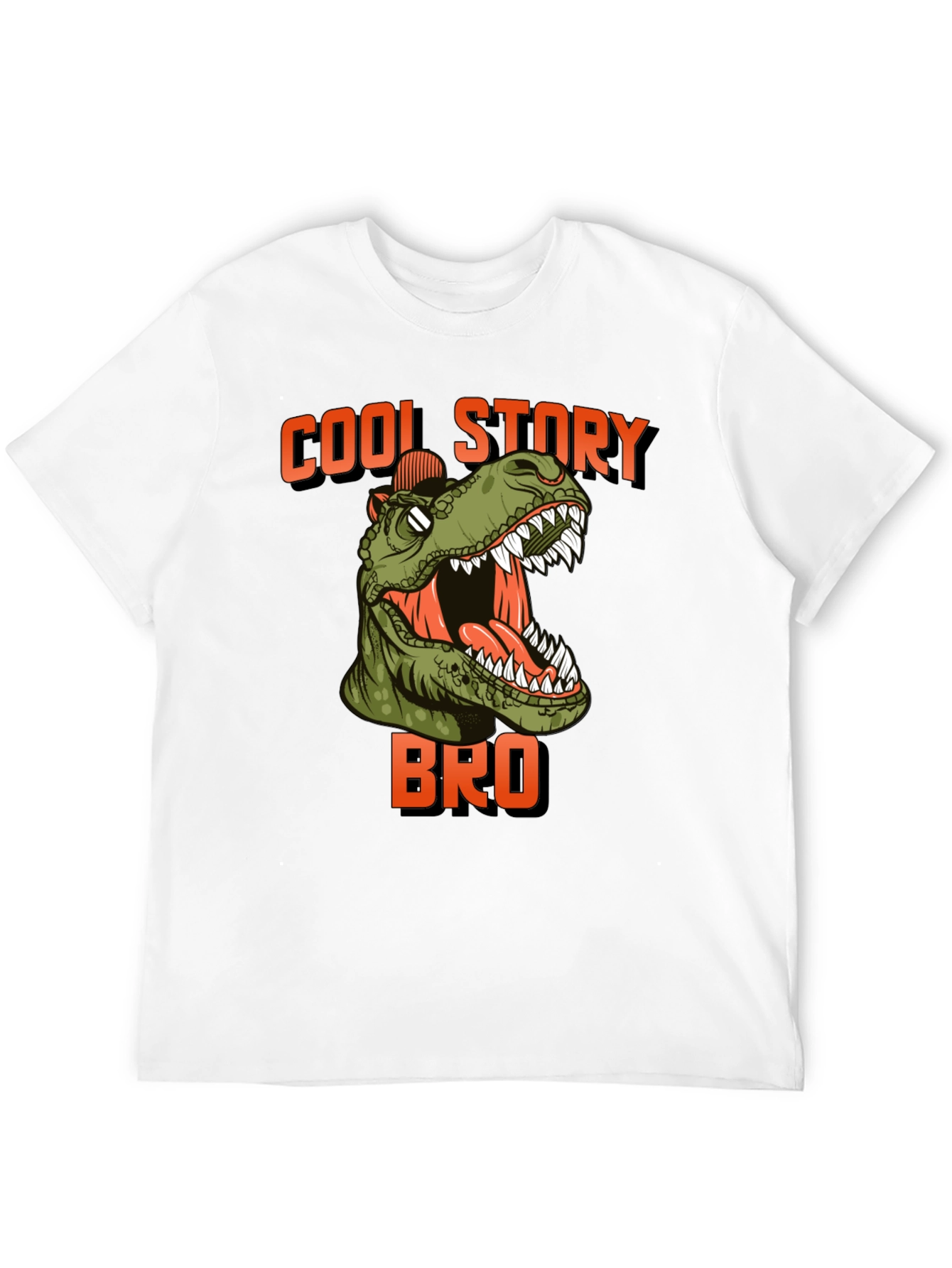 Cool Story Bro T-Rex Graphic Tee