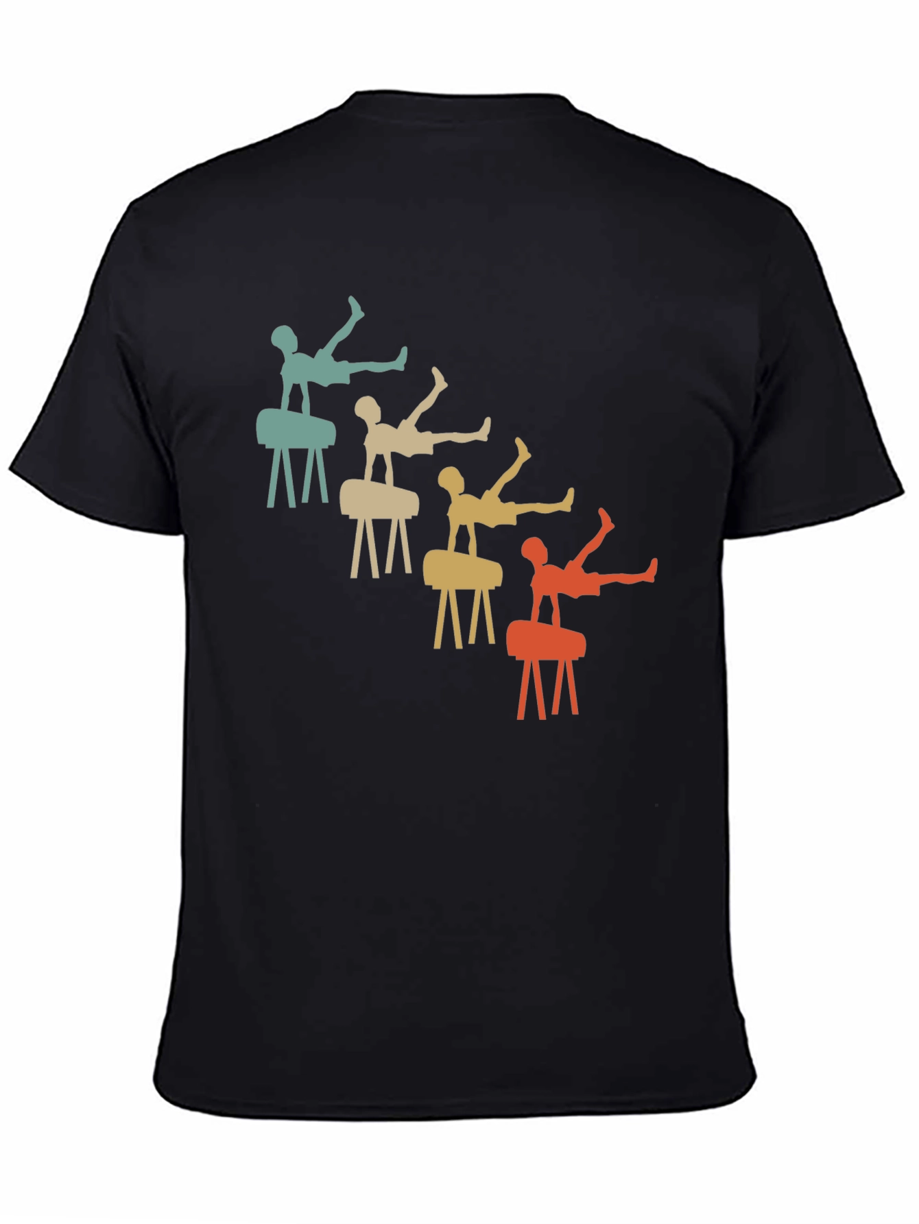 Retro Gymnastics T-Shirt Pommel Horse Tee