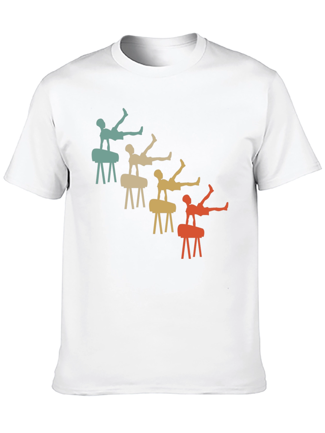 Retro Gymnastics T-Shirt Pommel Horse Tee