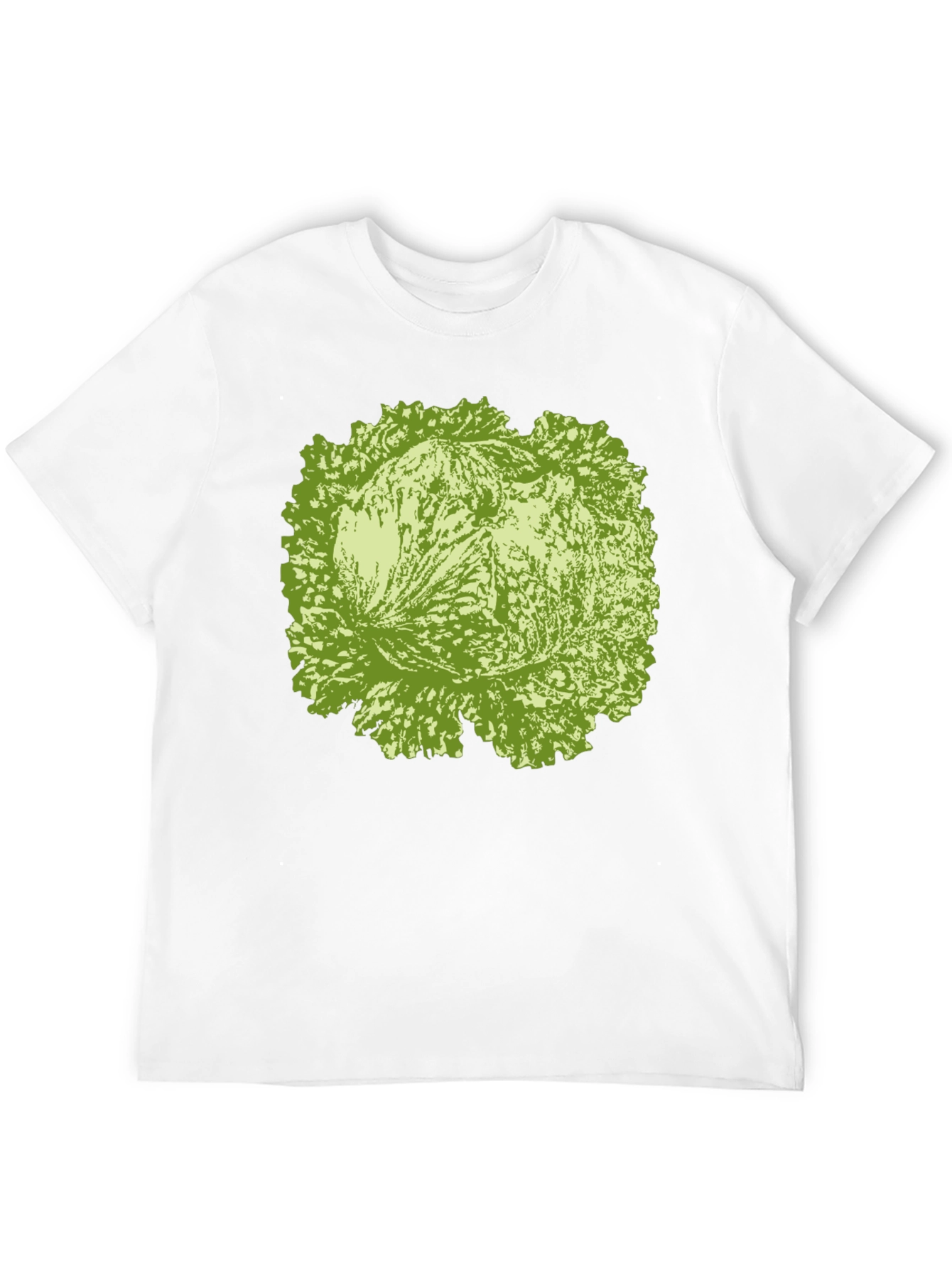 Lettuce Graphic Tee - Black Cotton T-Shirt