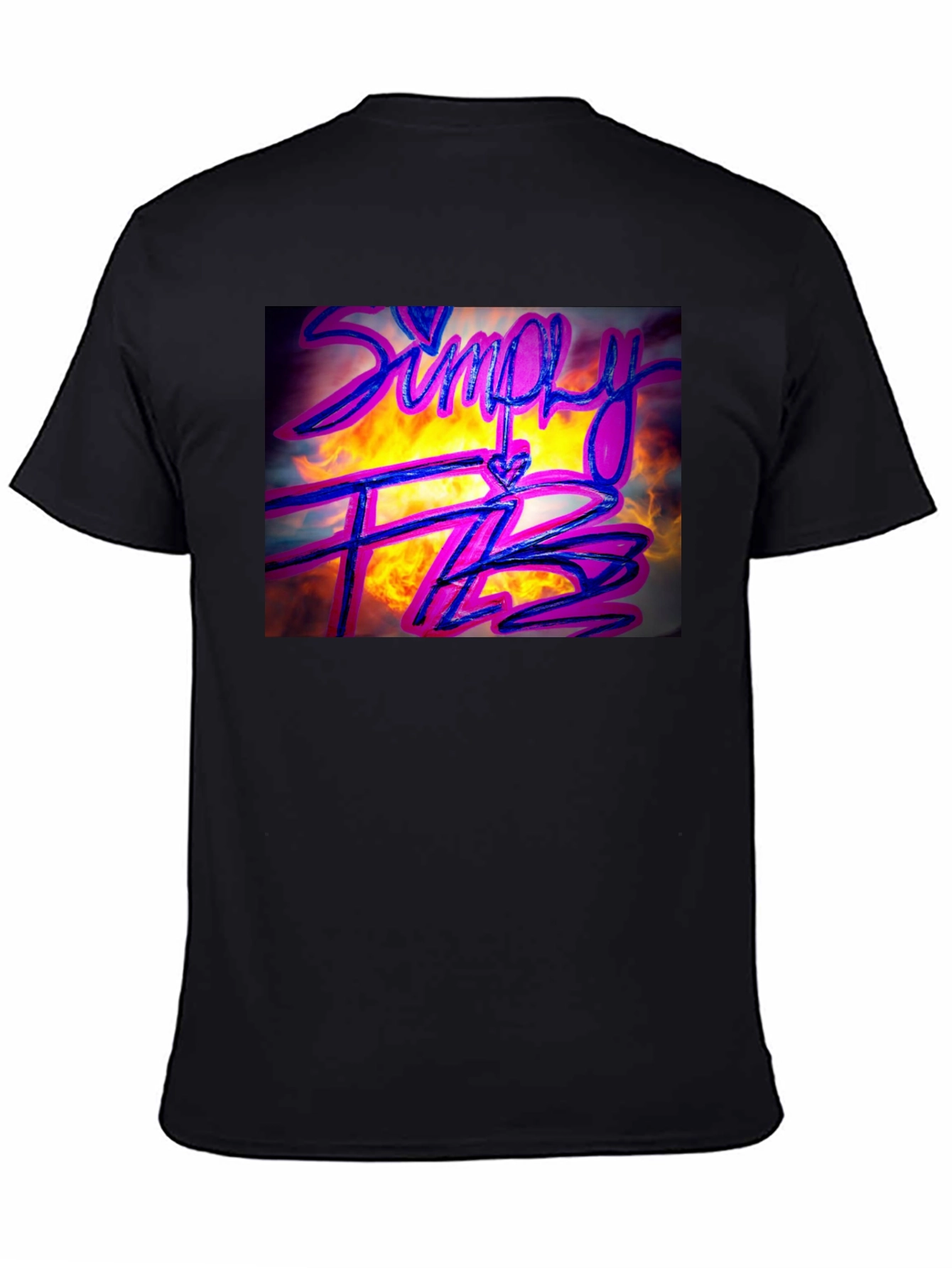 Simply Flyz Black Graphic Tee