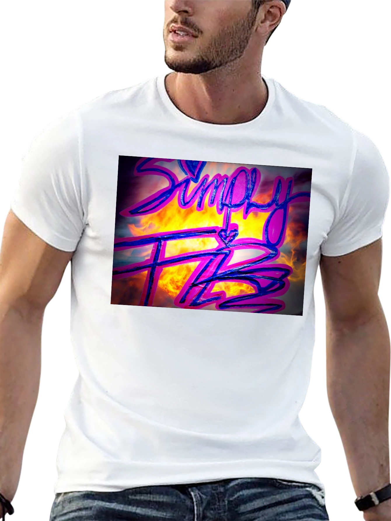 Simply Flyz Black Graphic Tee