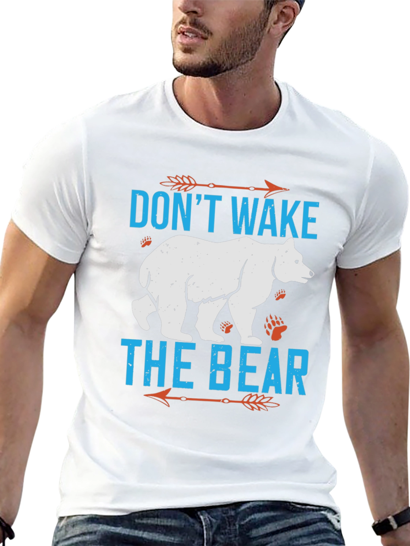Dont Wake The Bear Graphic Tee