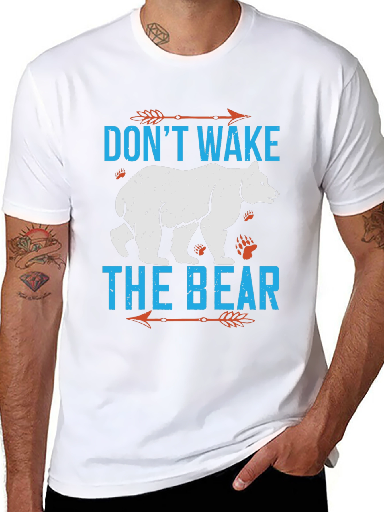 Dont Wake The Bear Graphic Tee