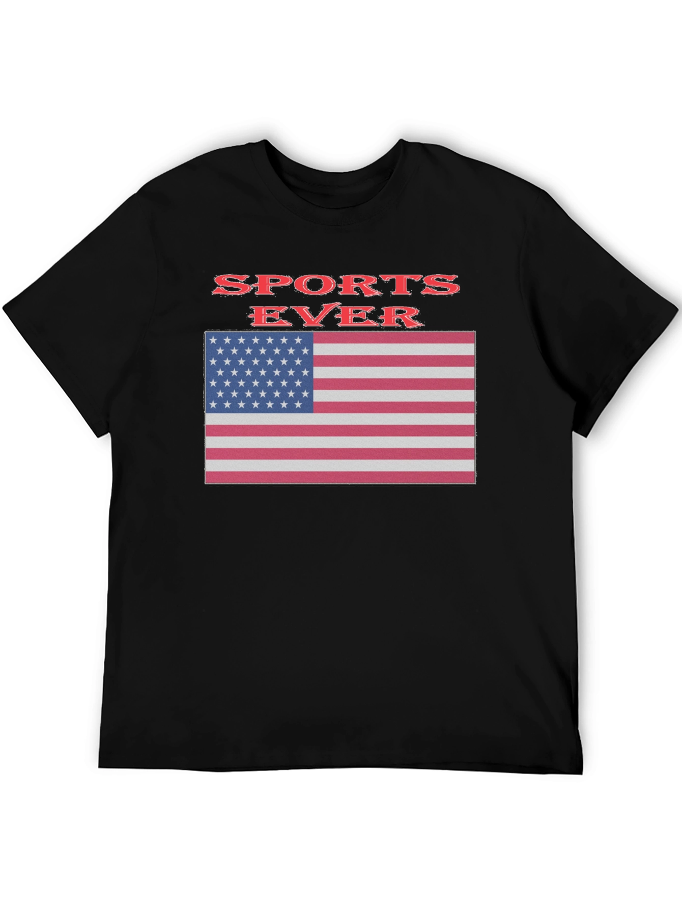 USA Flag Sports Ever Graphic Tee