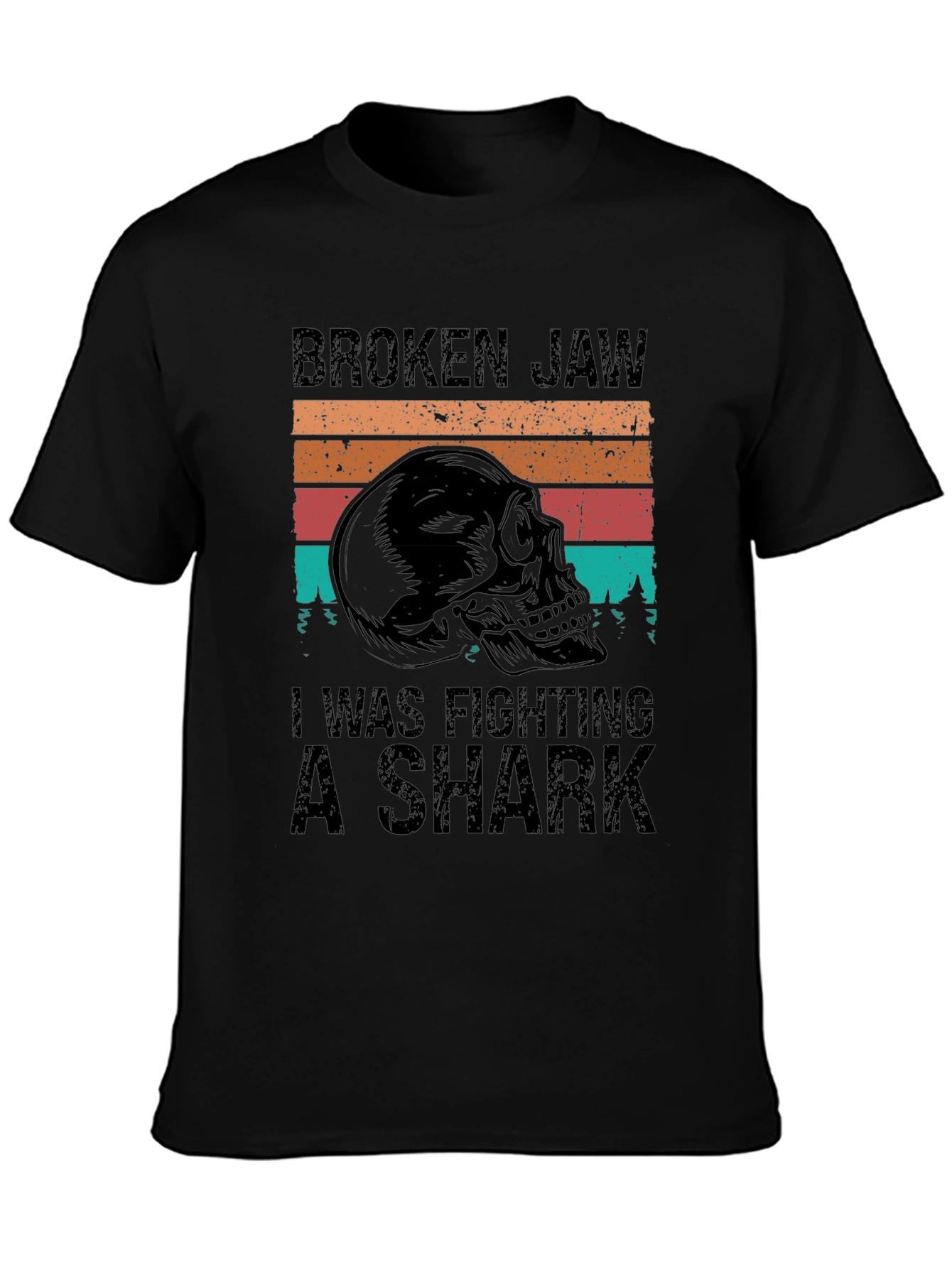 Broken Jaw Shark Fighter Tee