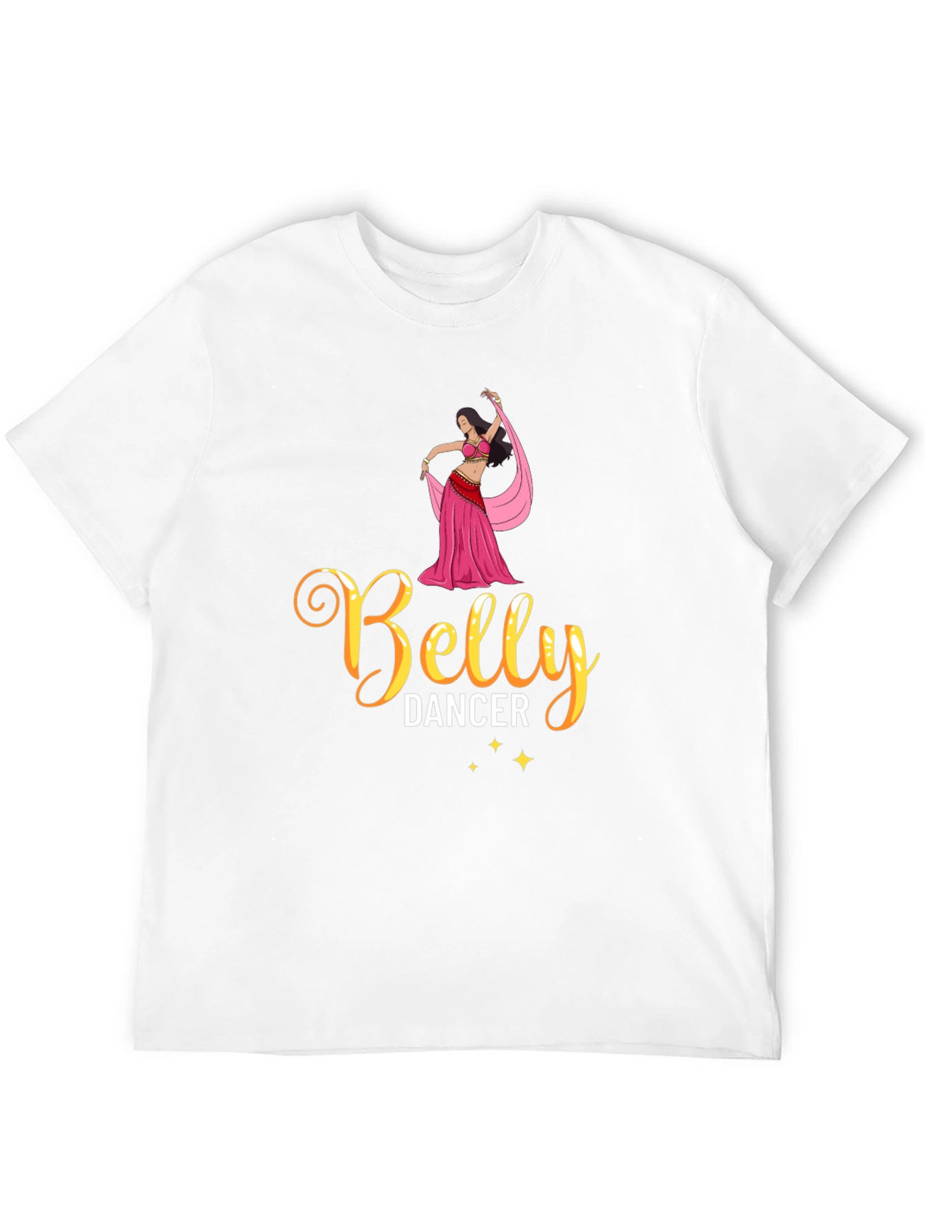 Belly Dancer Graphic Tee - Premium Cotton Blend