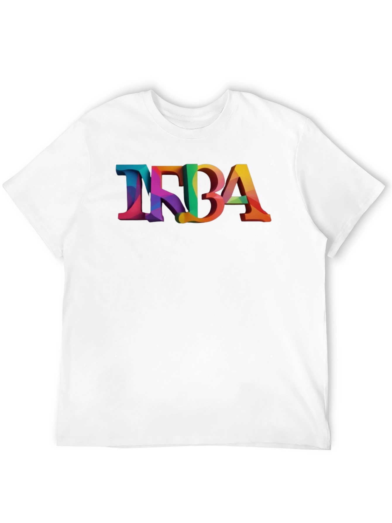 Colorful TFBA Graphic T-Shirt