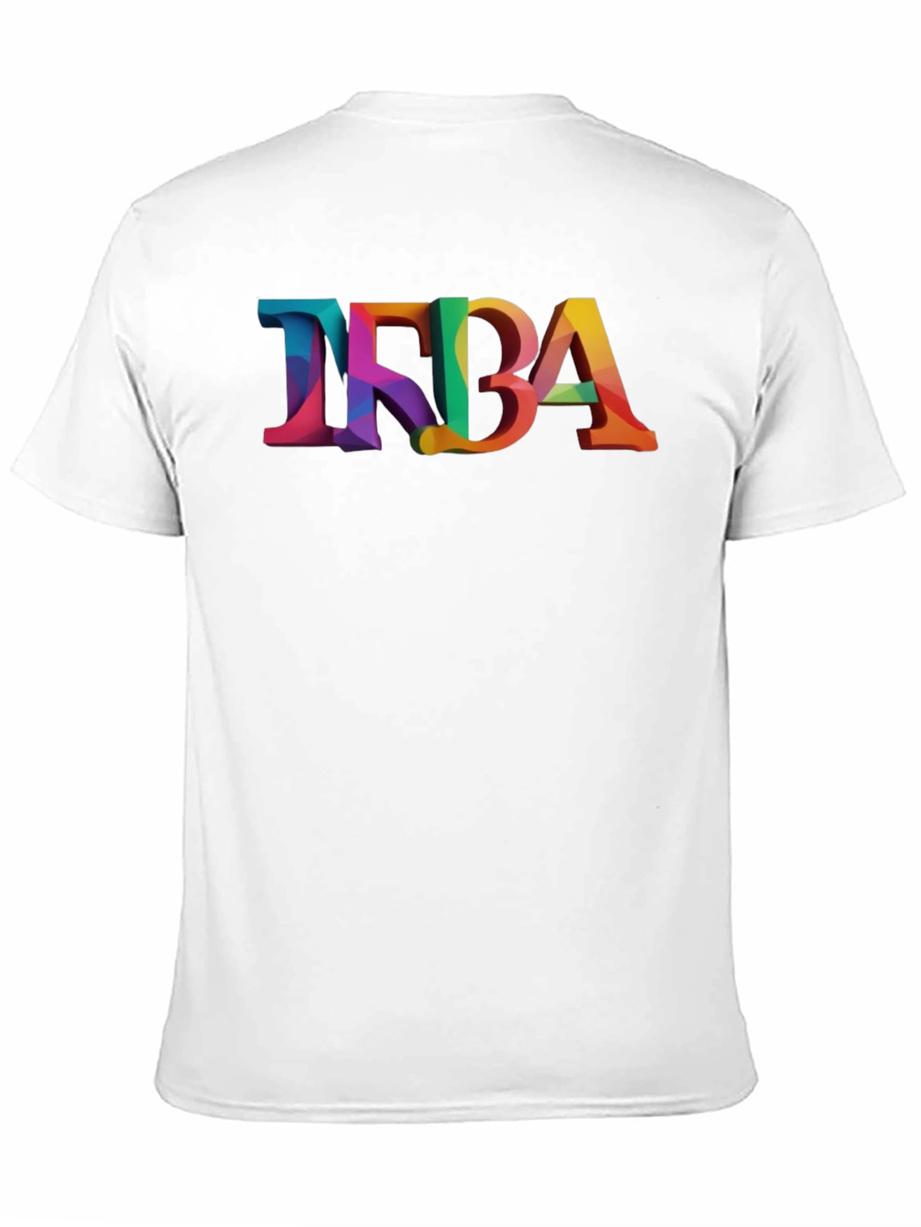 Colorful TFBA Graphic T-Shirt