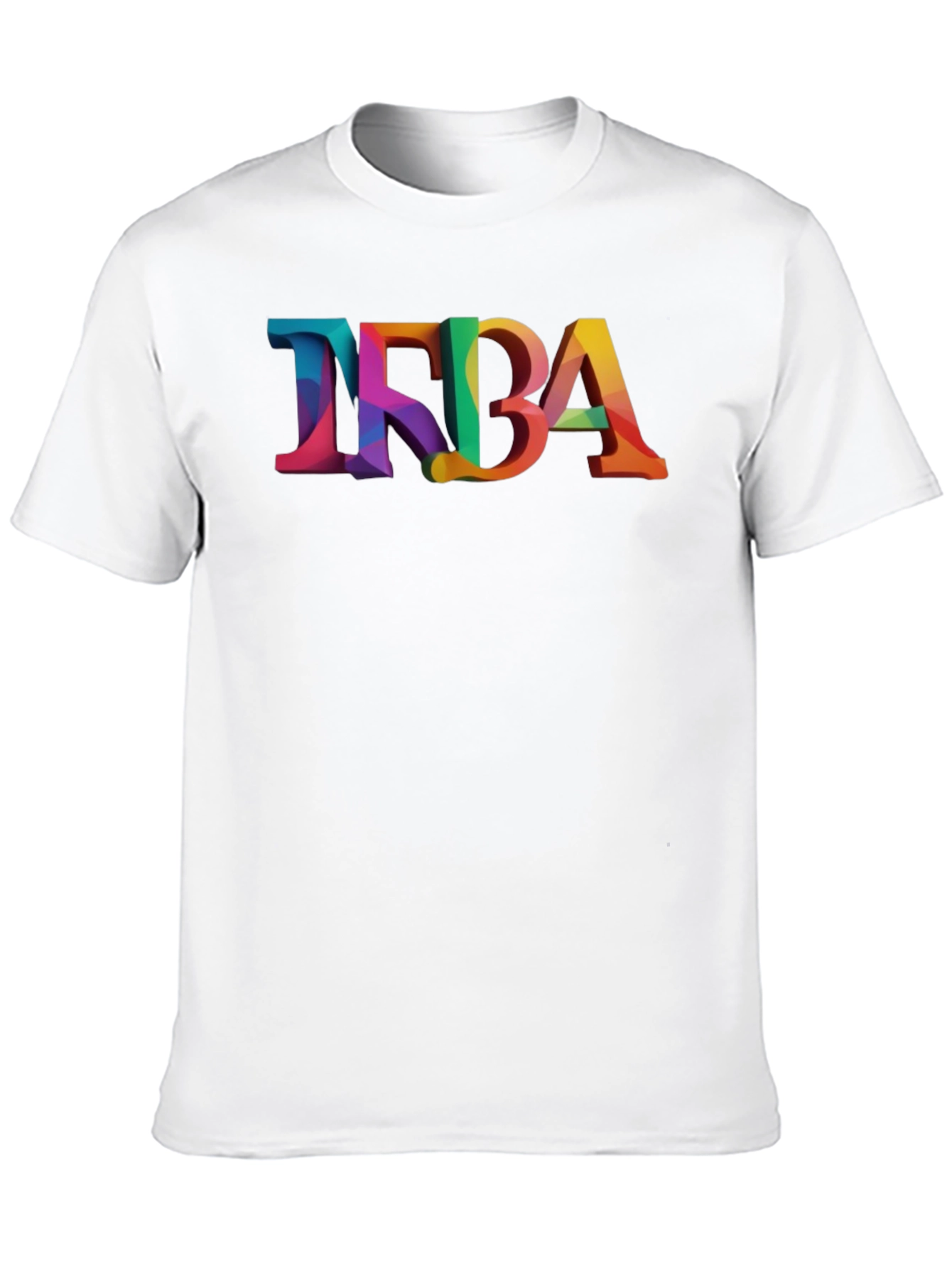 Colorful TFBA Graphic T-Shirt