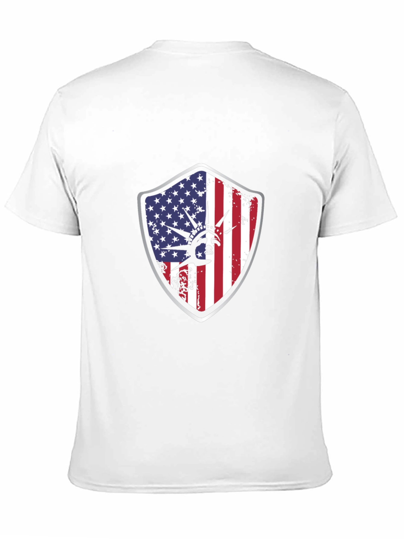 Liberty Shield Graphic Tee - Patriotic Style