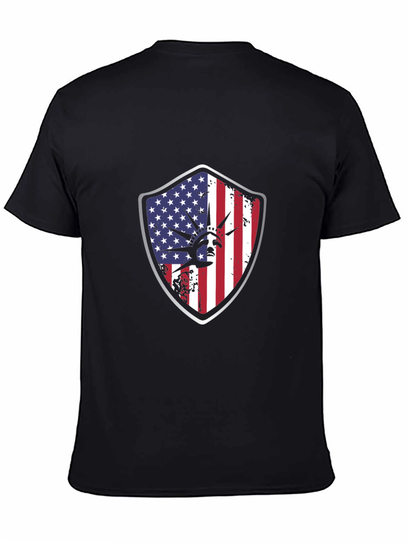 Liberty Shield Graphic Tee - Patriotic Style