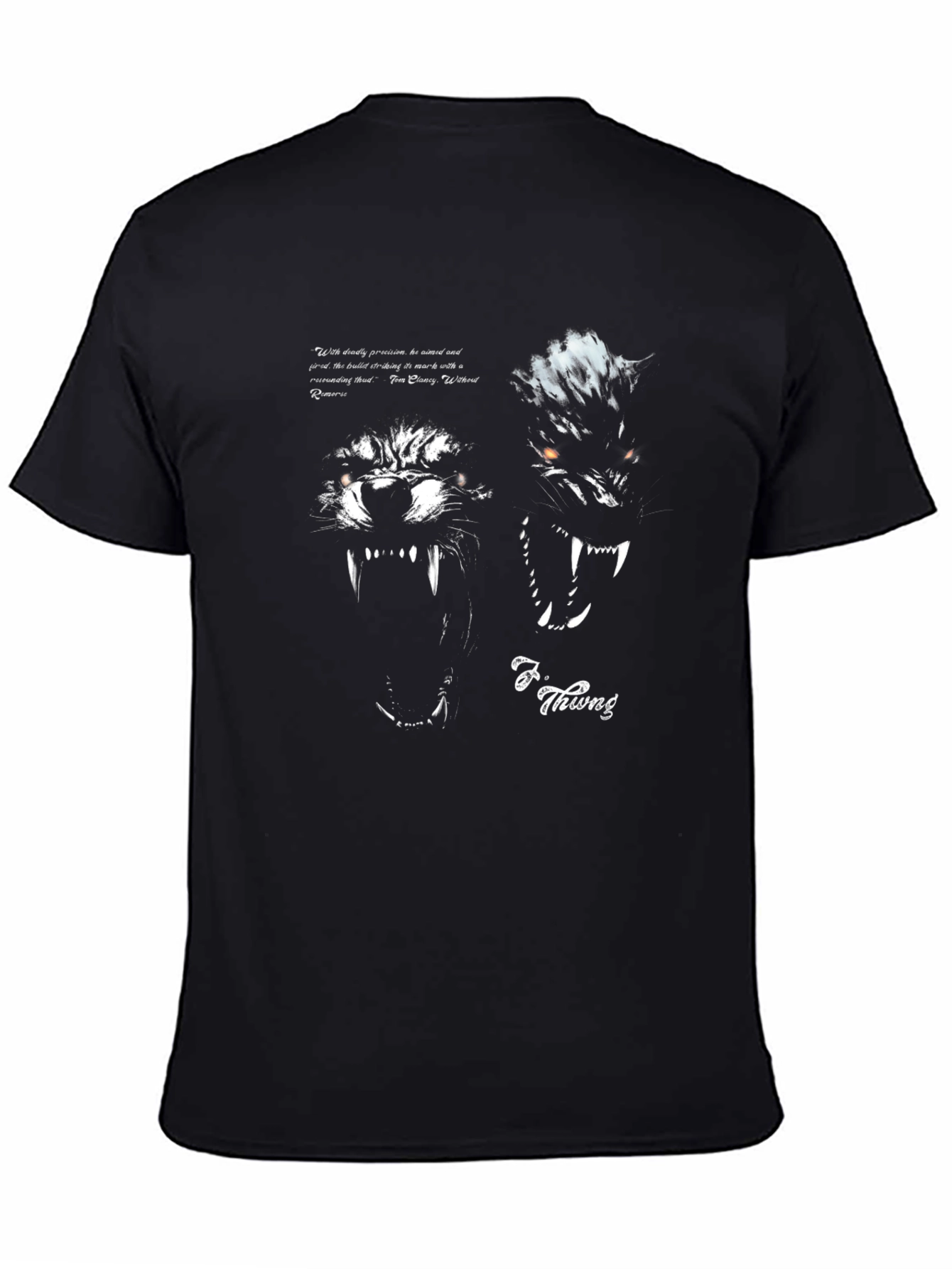 F.Thung Werewolf Graphic T-Shirt