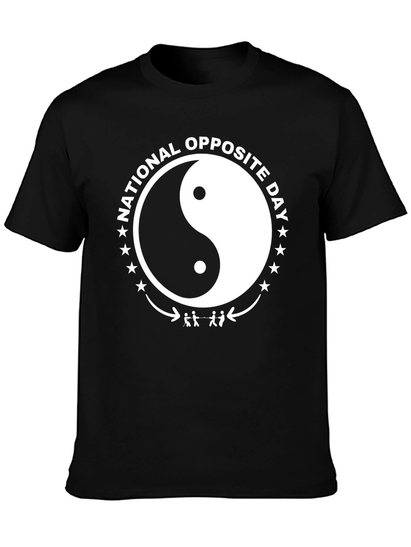 National Opposite Day Yin Yang T-Shirt