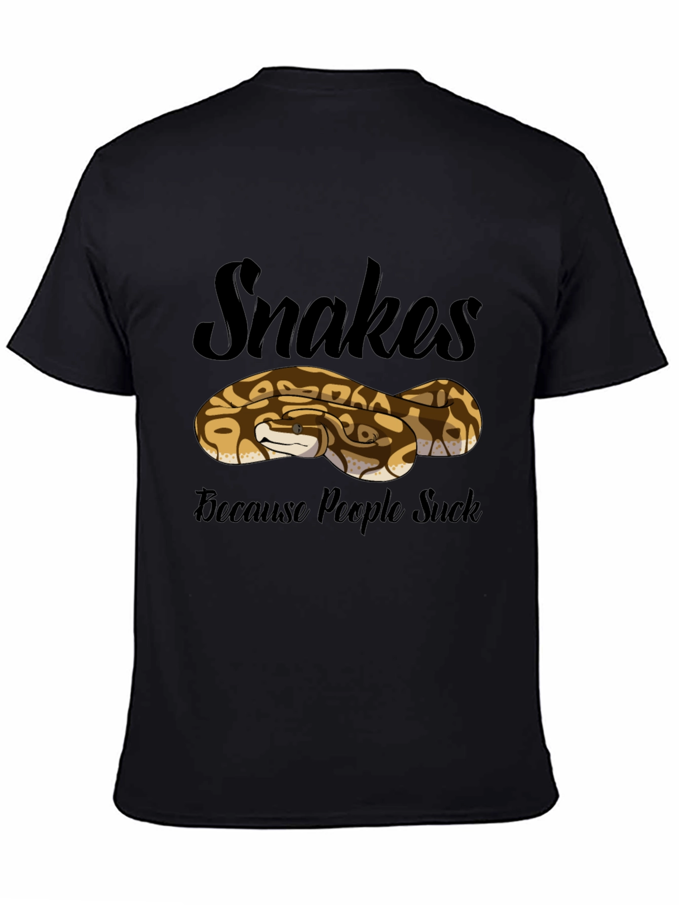 Snakes Because People Suck T-Shirt
