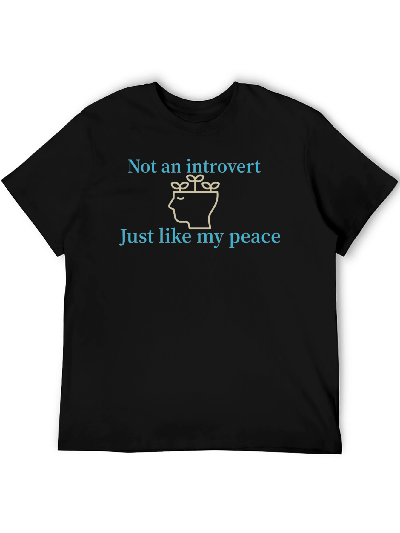 Introvert Peace T-Shirt | Soft Cotton Tee