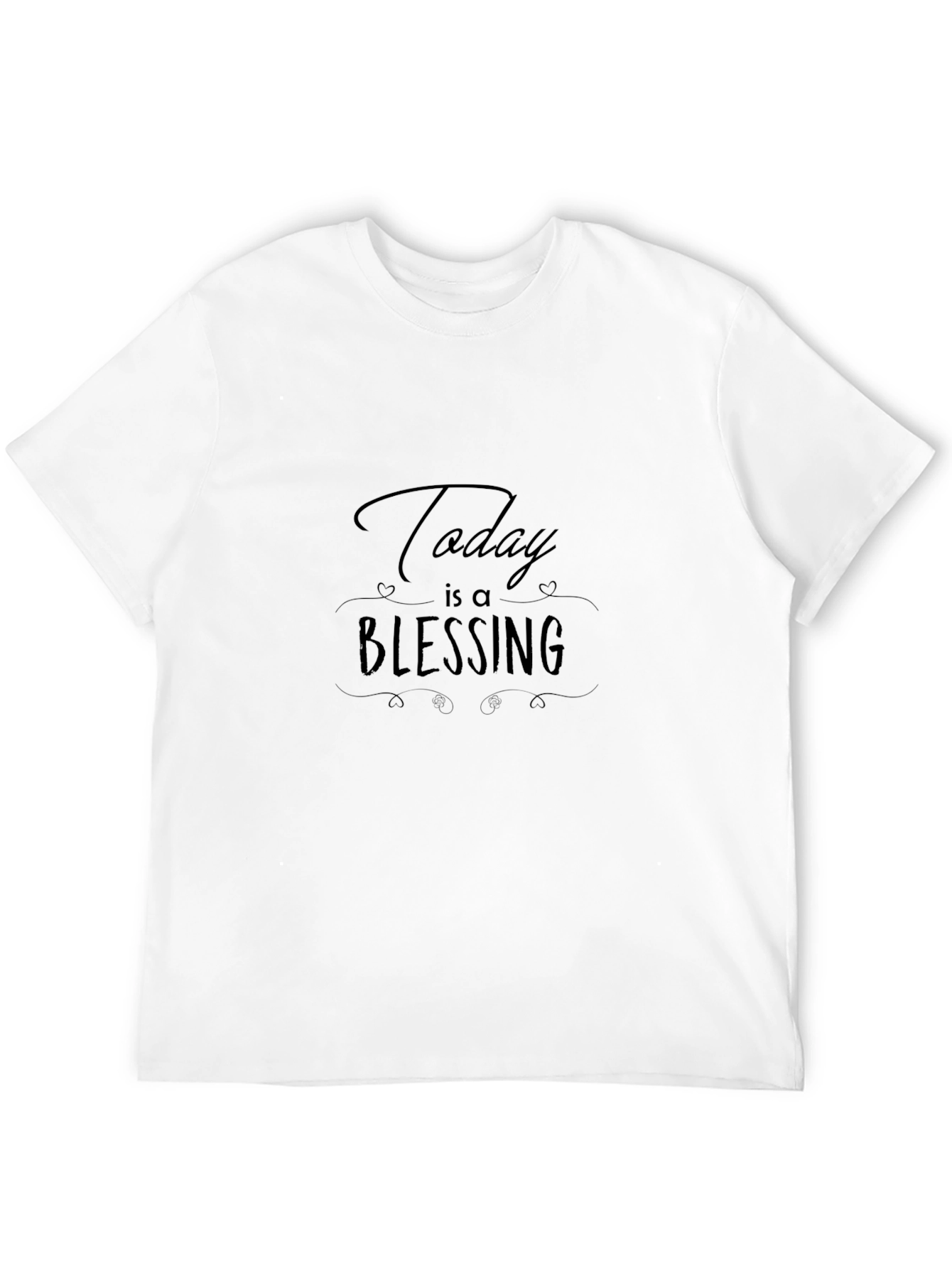 Today is a Blessing Black Graphic Tee