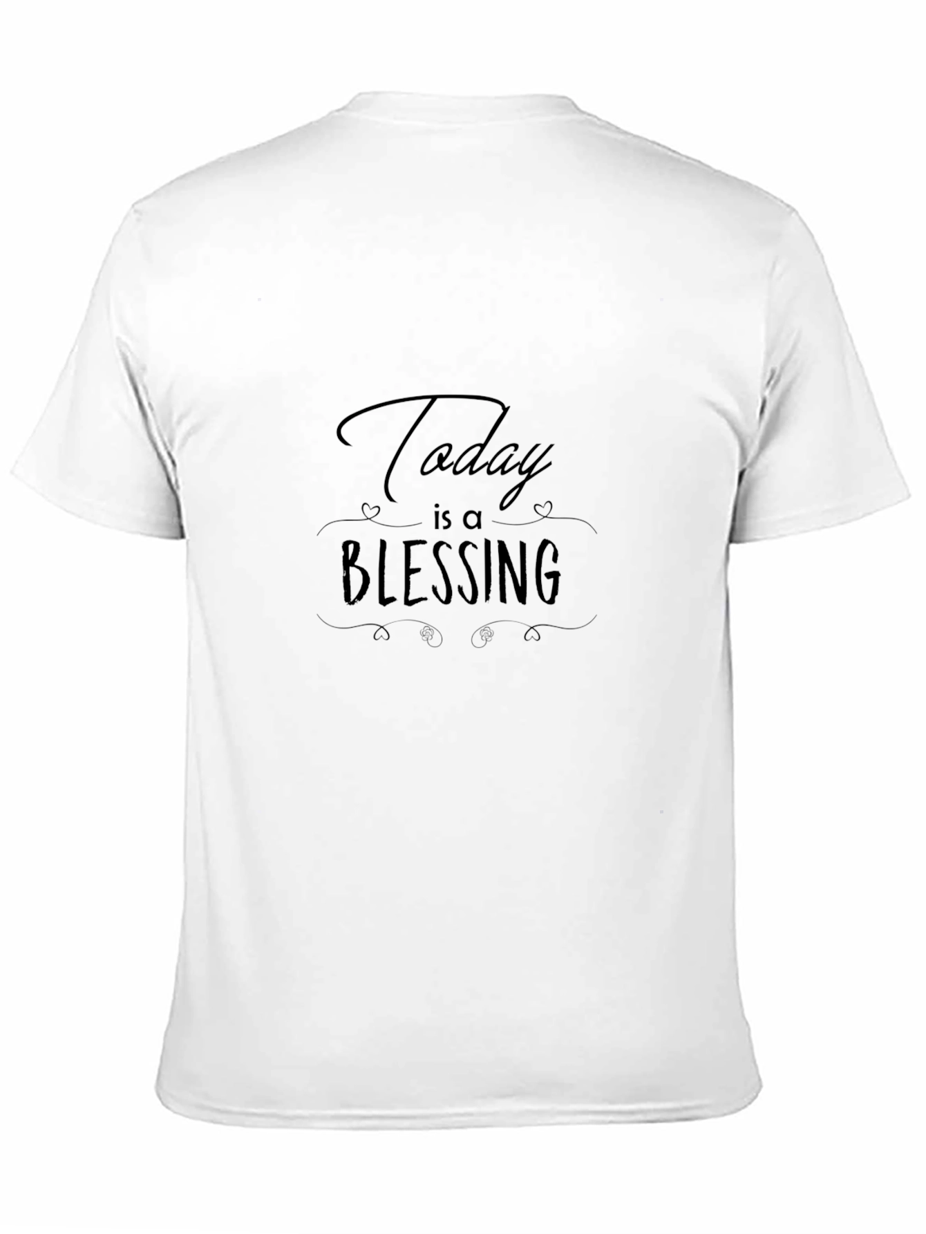 Today is a Blessing Black Graphic Tee