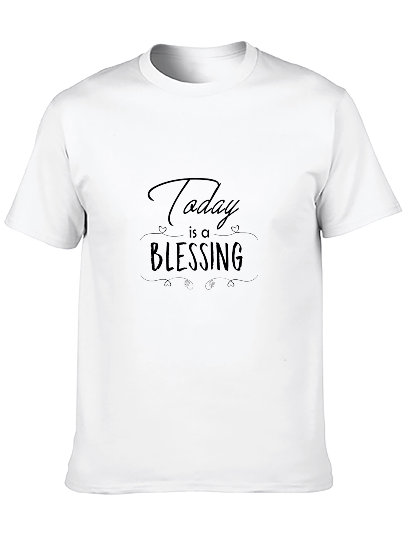 Today is a Blessing Black Graphic Tee