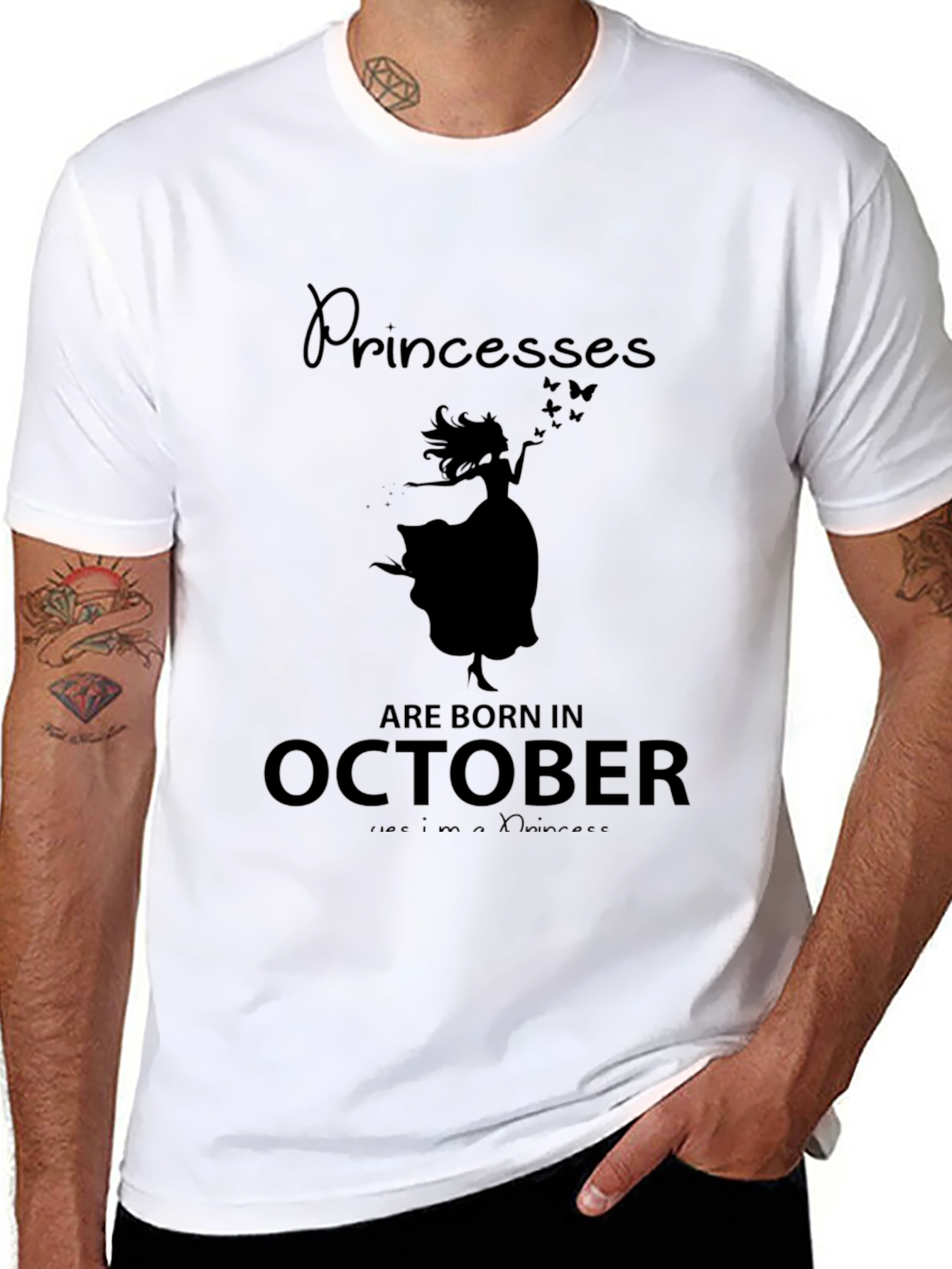 Princesses Born in October T-Shirt