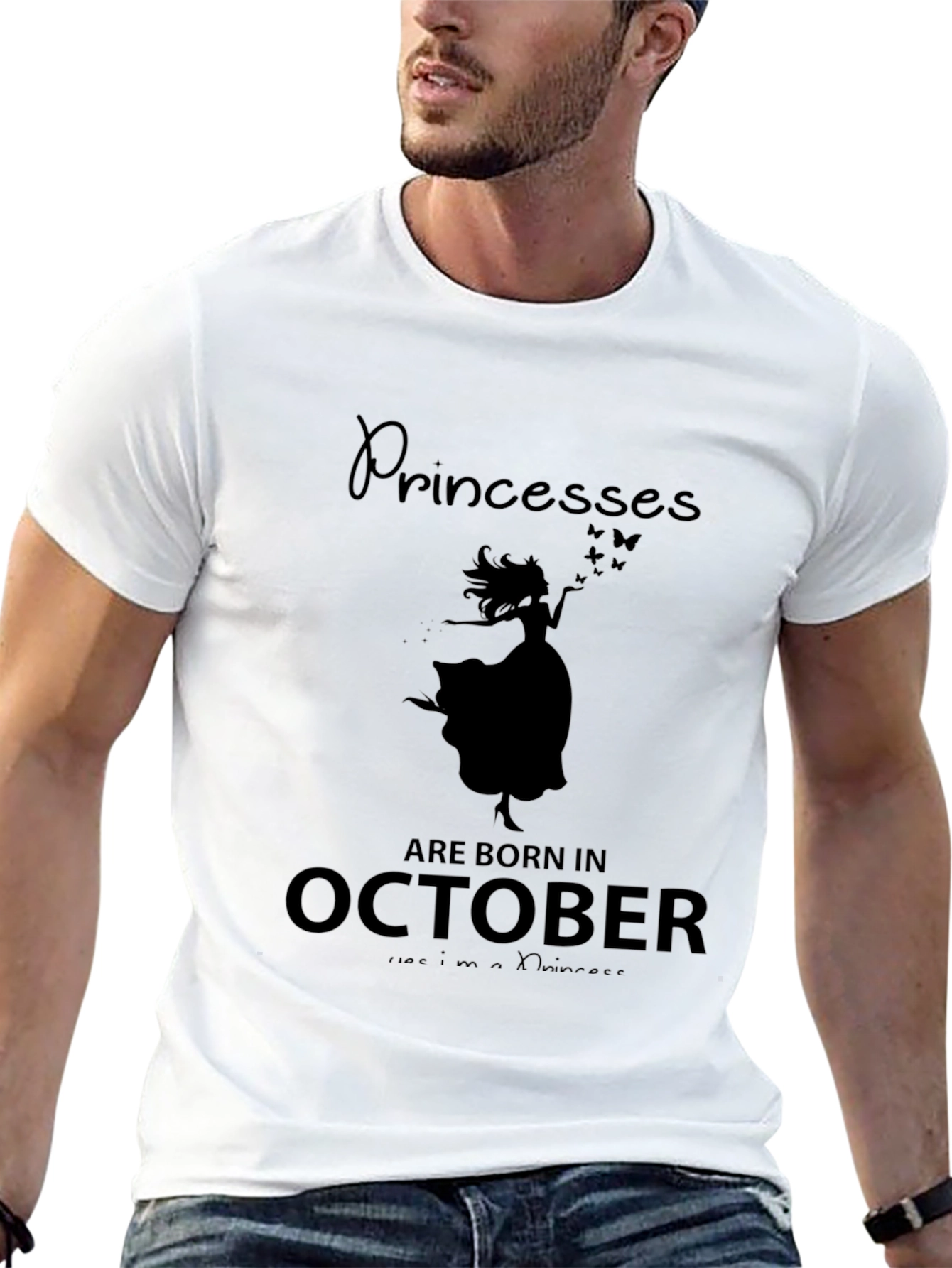 Princesses Born in October T-Shirt