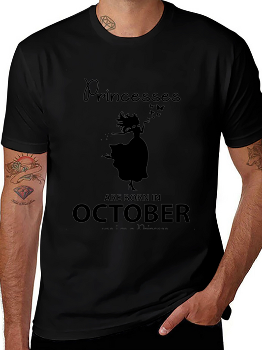 Princesses Born in October T-Shirt