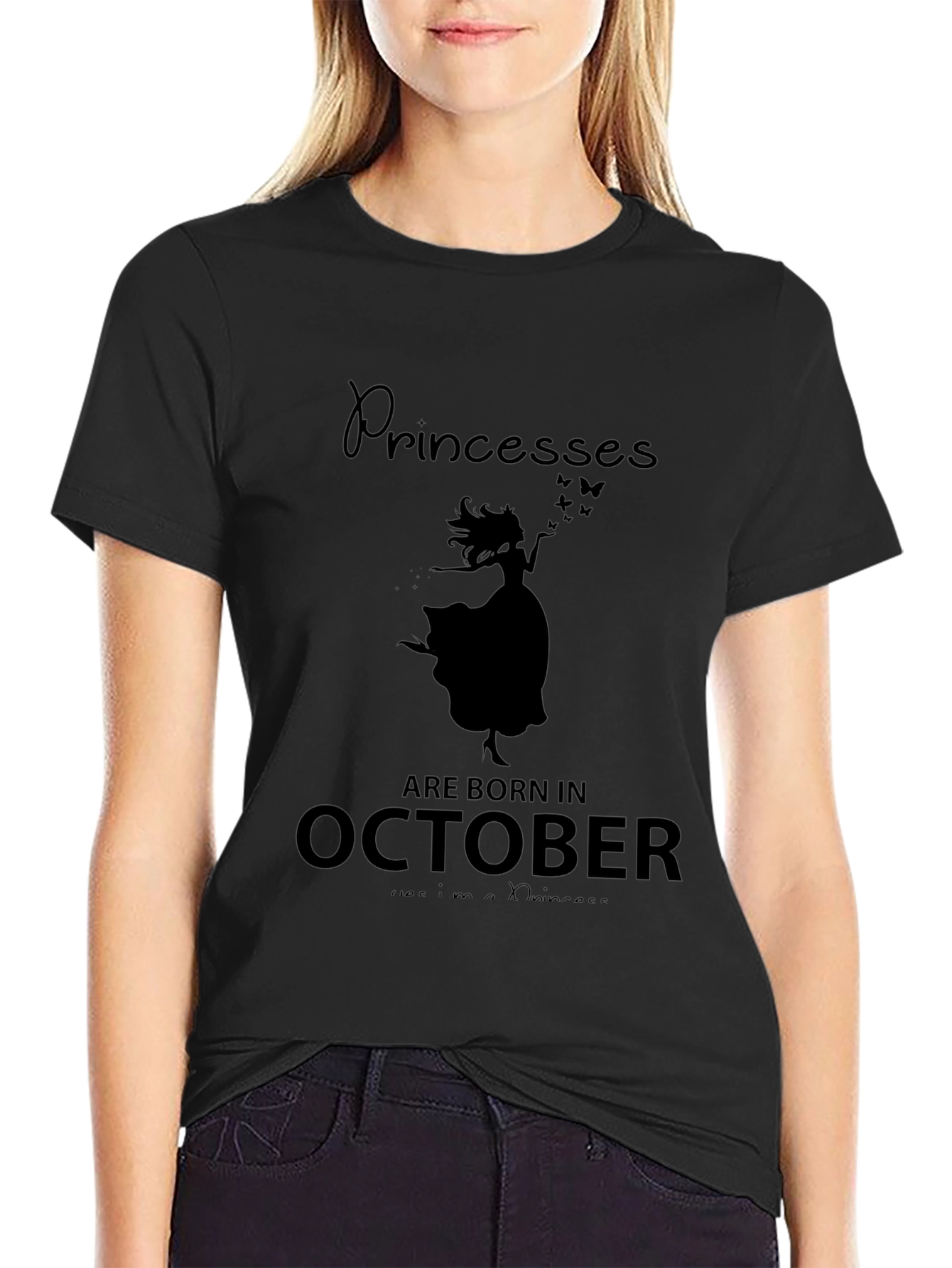 Princesses Born in October T-Shirt