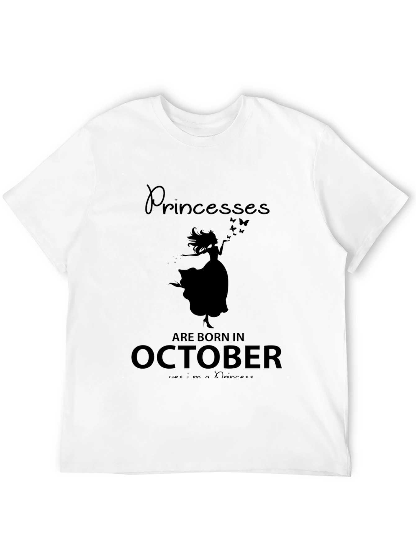 Princesses Born in October T-Shirt