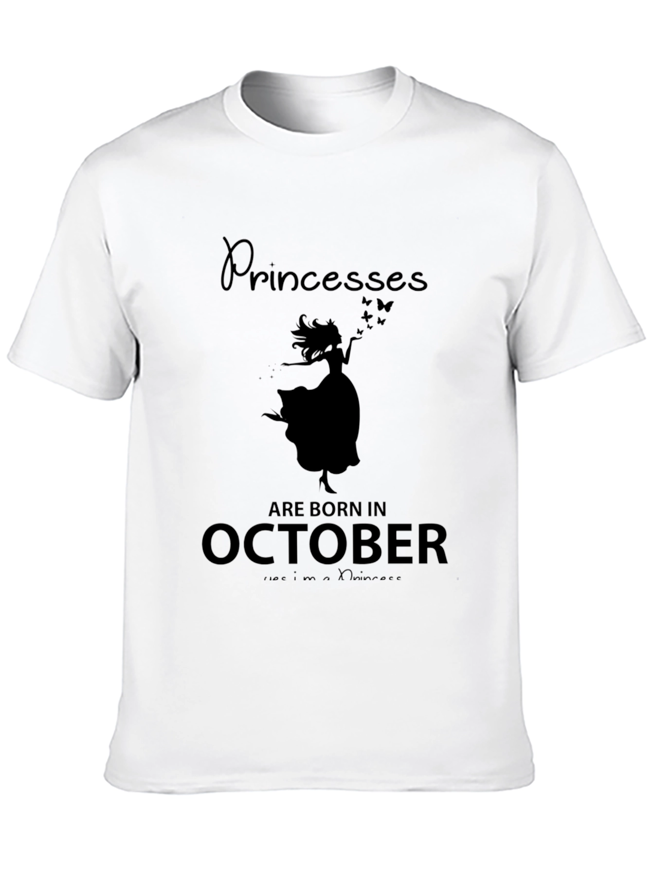 Princesses Born in October T-Shirt