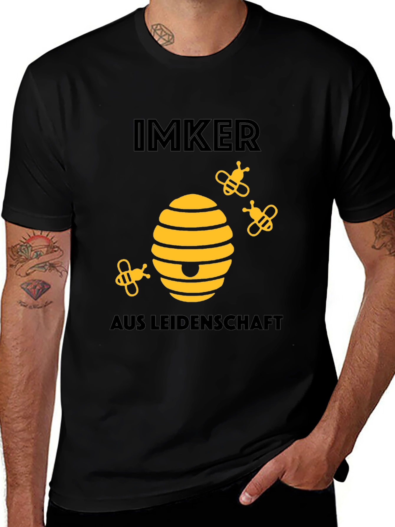 Imker Aus Leidenschaft Beekeeper T-Shirt