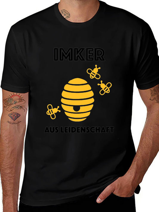 Imker Aus Leidenschaft Beekeeper T-Shirt