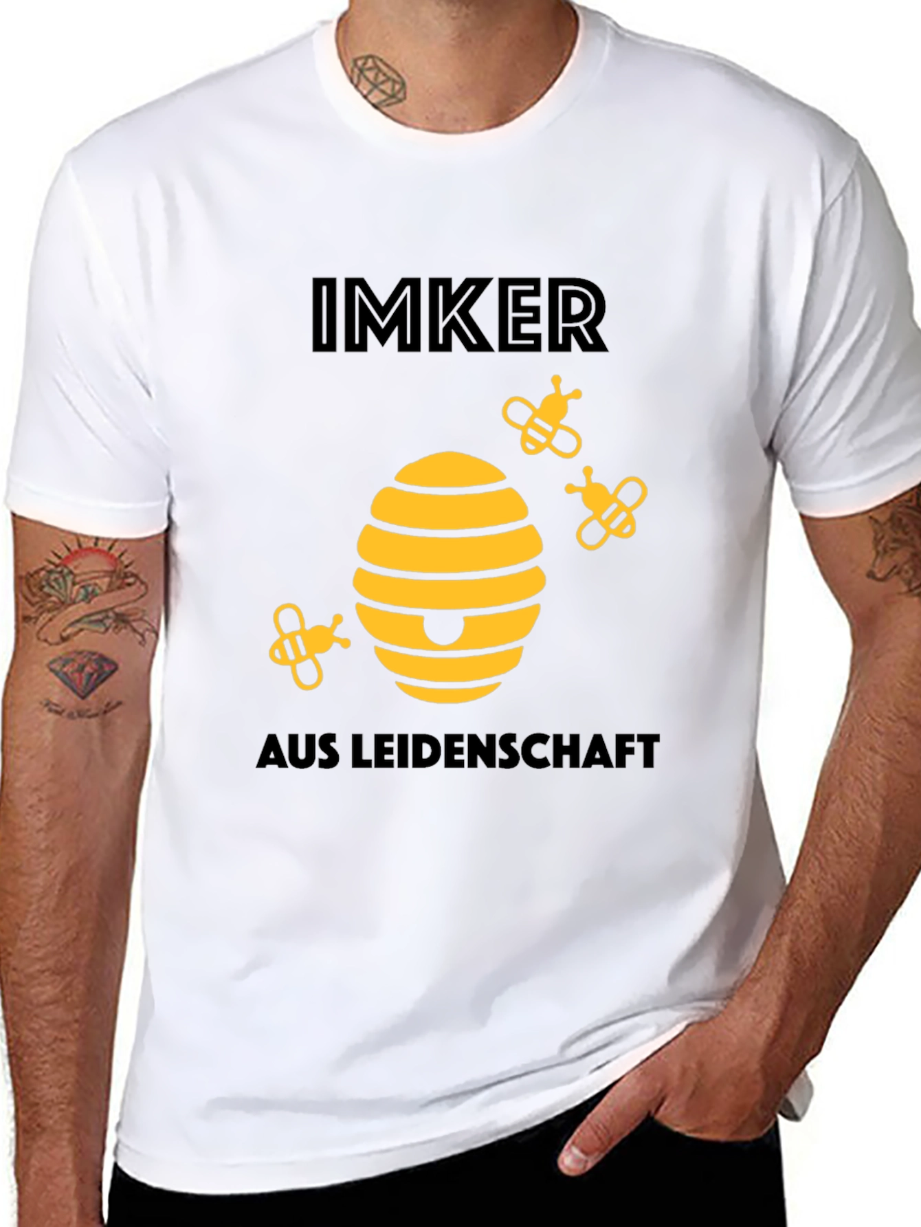 Imker Aus Leidenschaft Beekeeper T-Shirt