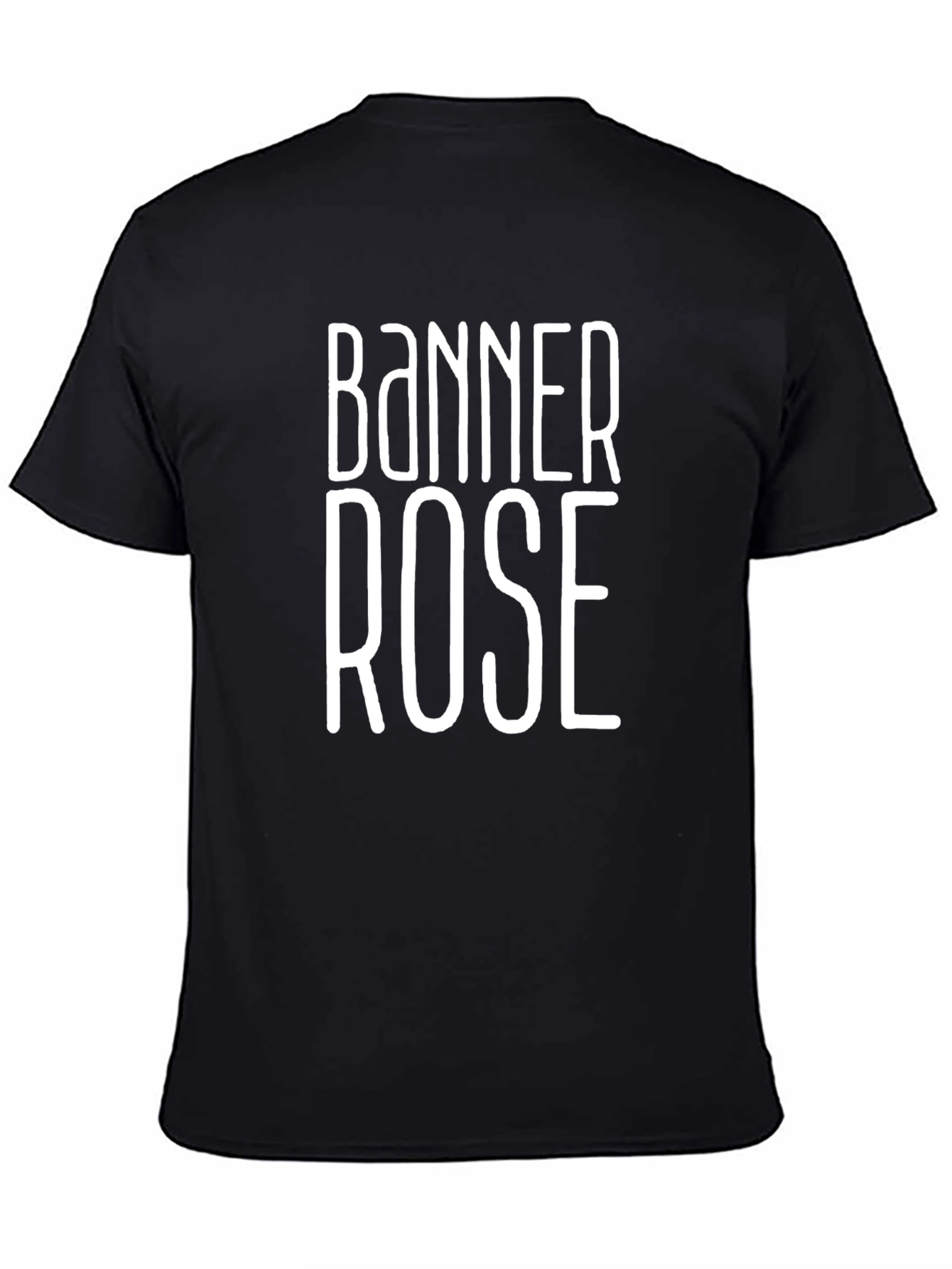 Banner Rose Graphic Tee - Black