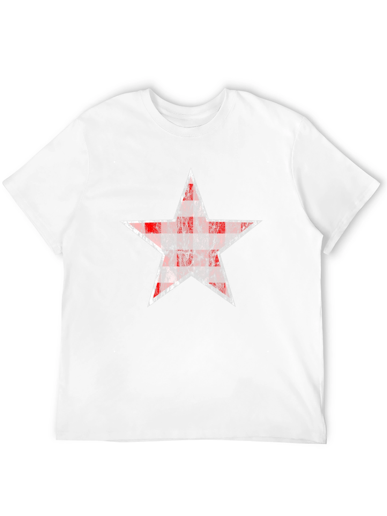 Star Graphic Print Black T-Shirt