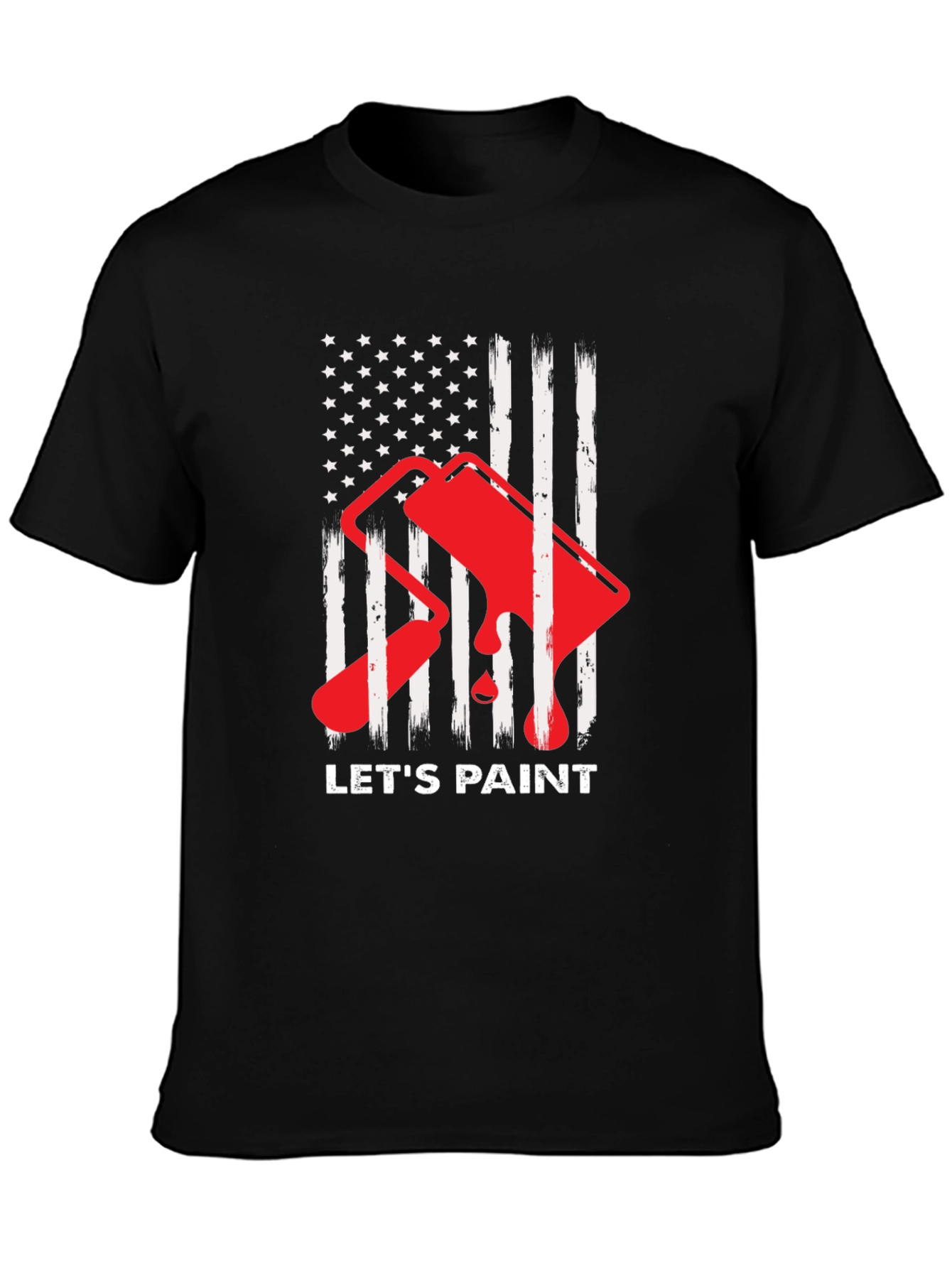 Lets Paint Patriotic T-Shirt